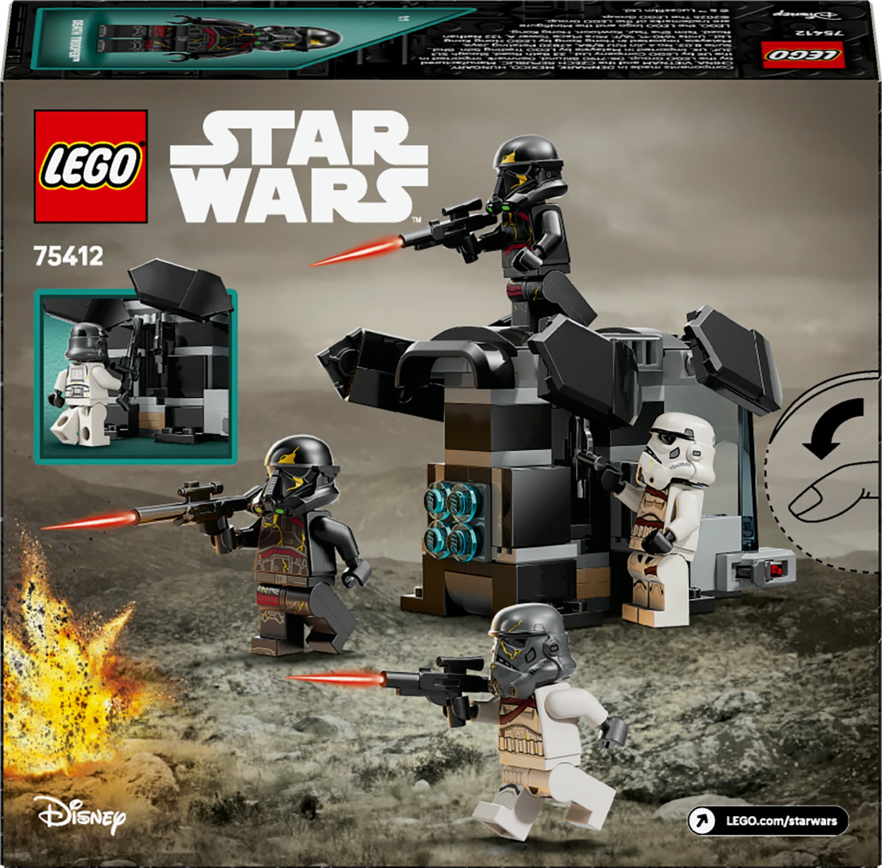 Produktbild LEGO Star Wars 75412 Todestruppler & Nachttruppler Battle Pack 2 von 7