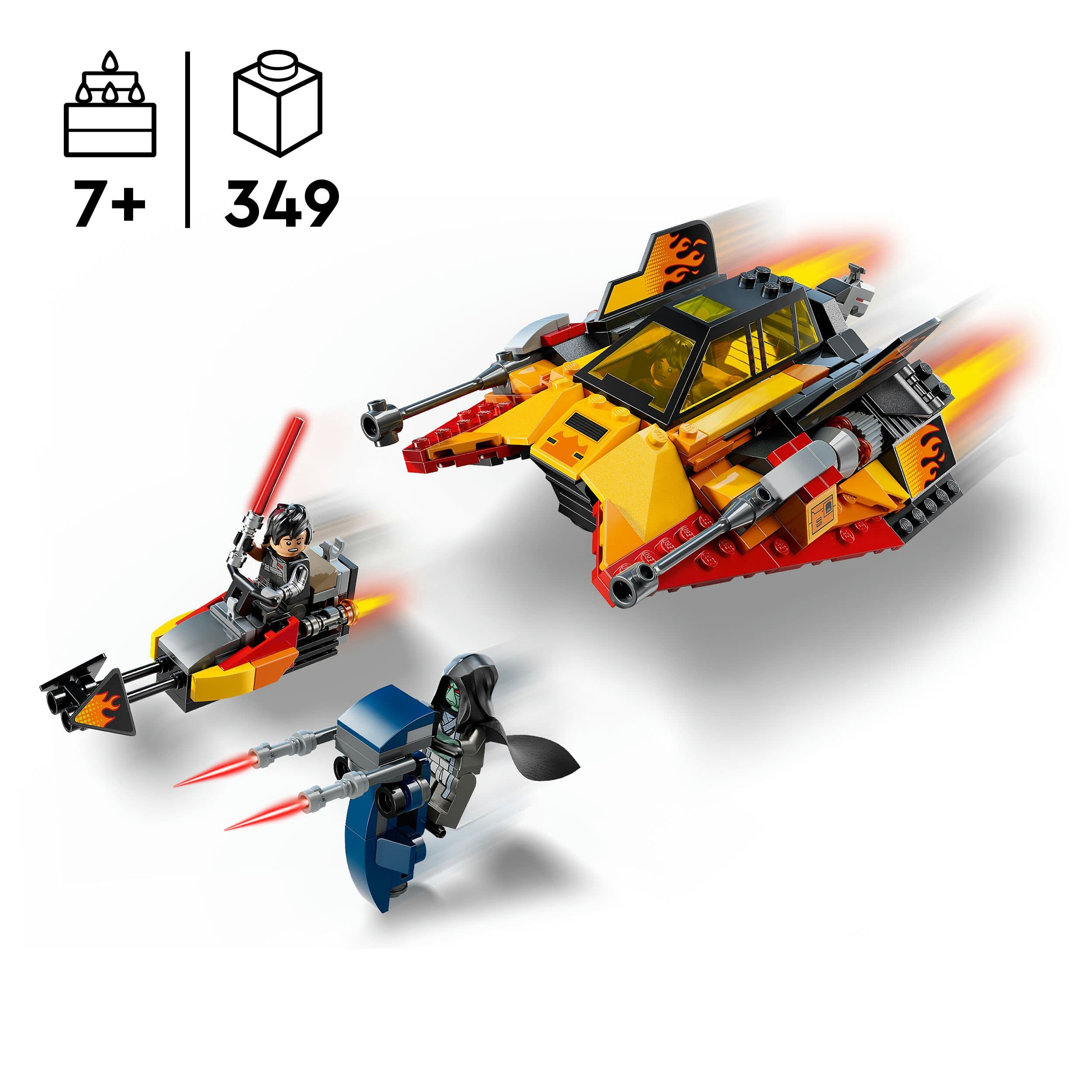 Produktbild LEGO® Star Wars™ The Force Burner Snowspeeder™ 75414 6 von 8