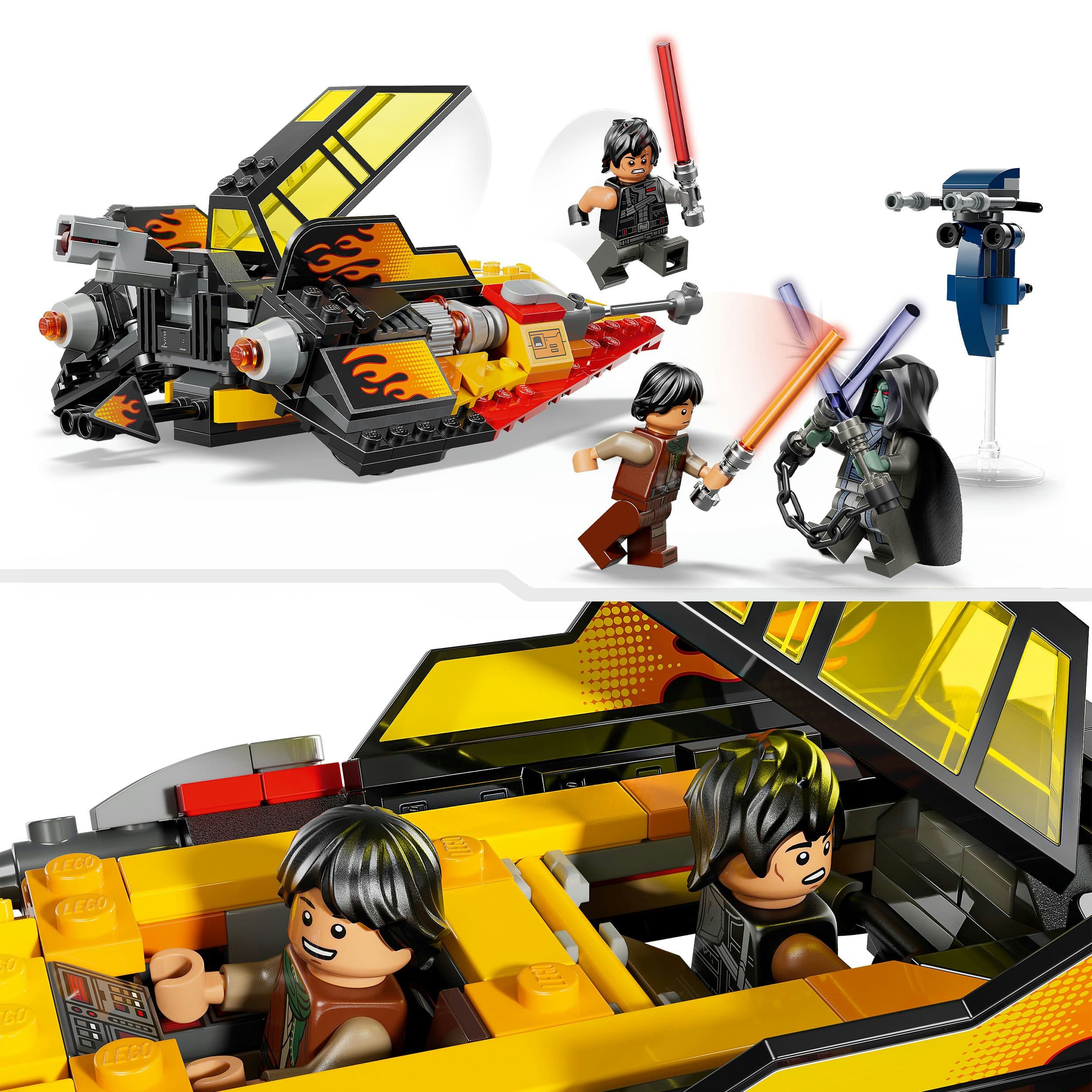 Produktbild LEGO® Star Wars™ The Force Burner Snowspeeder™ 75414 5 von 8