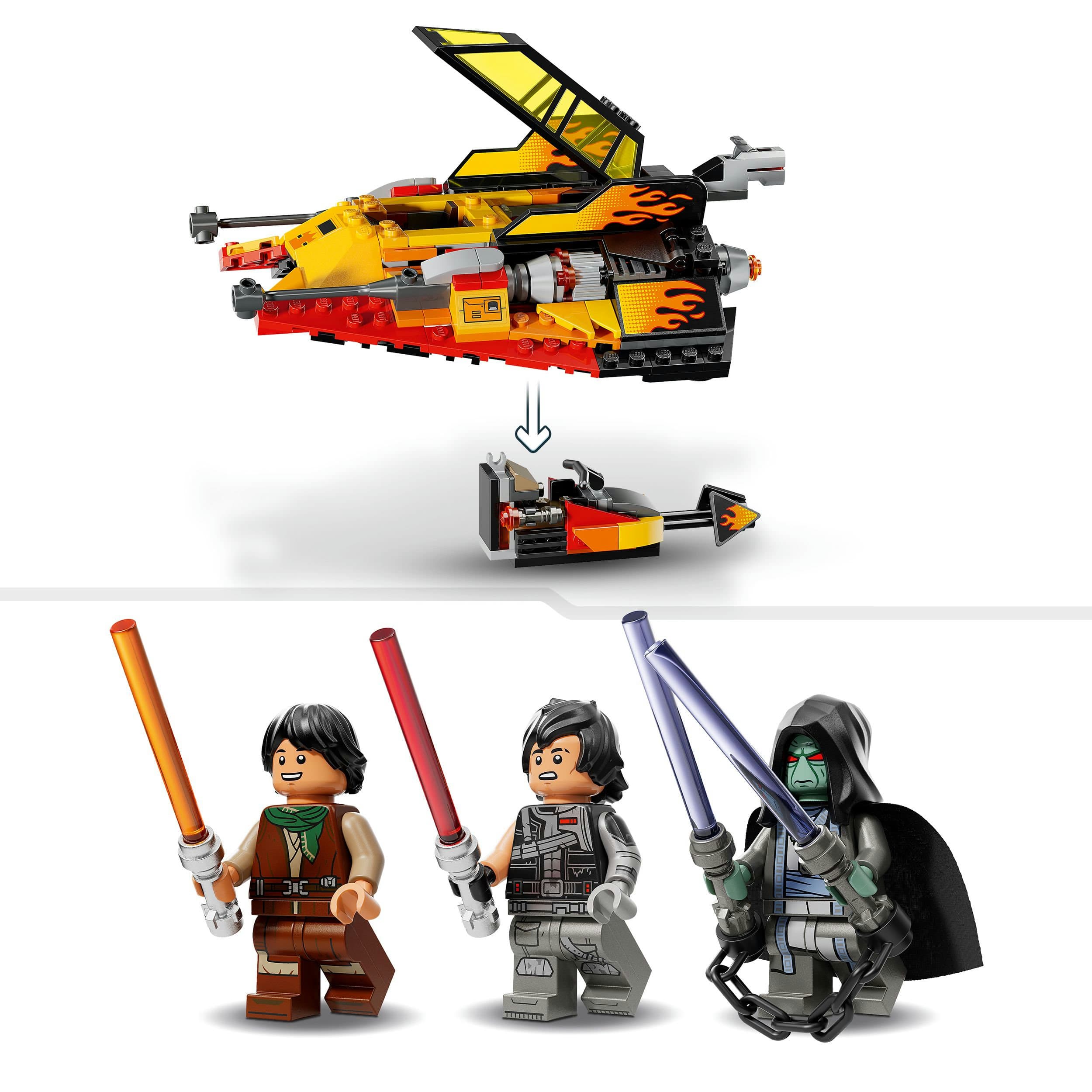 Produktbild LEGO® Star Wars™ The Force Burner Snowspeeder™ 75414 4 von 8