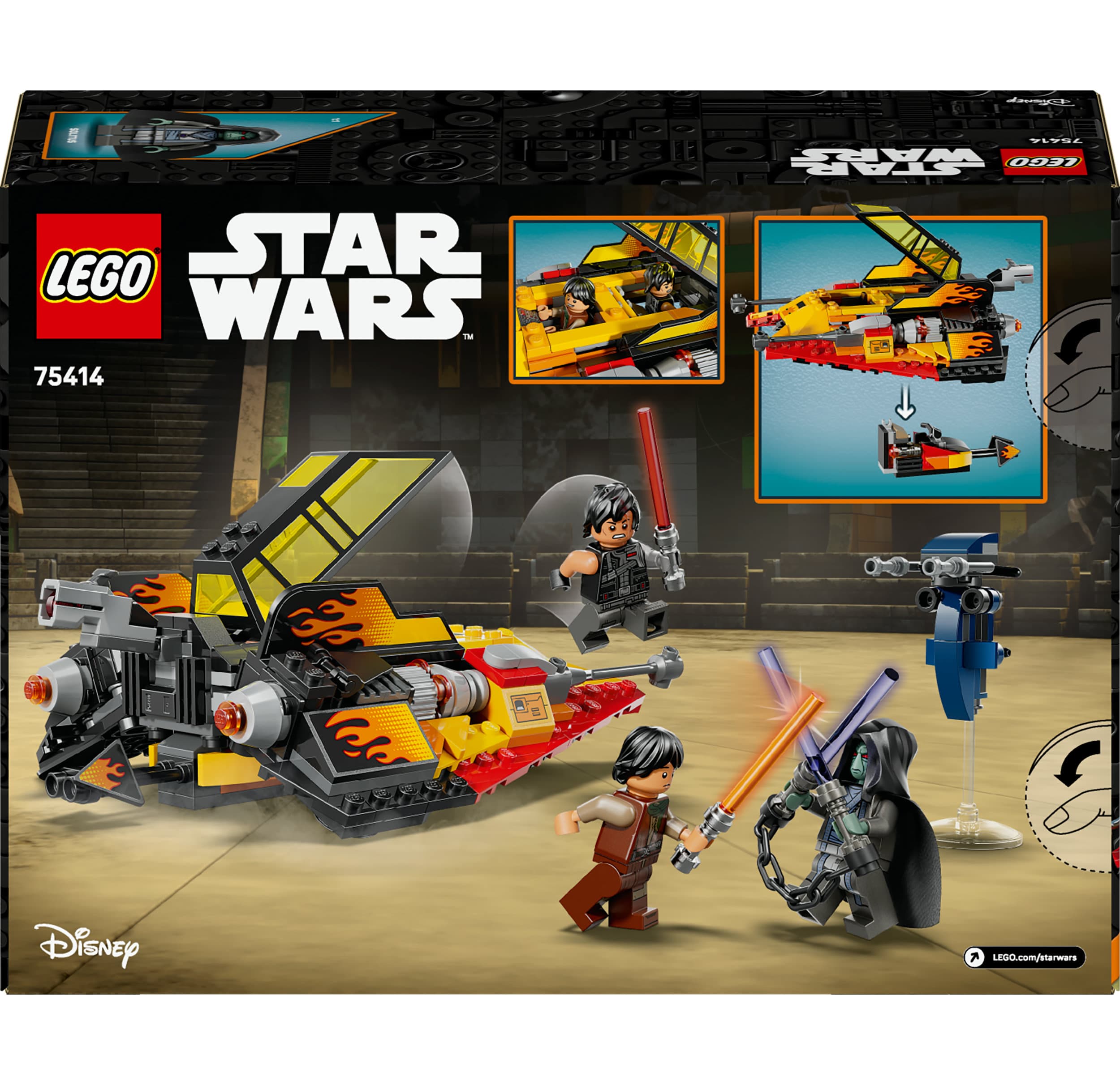 Produktbild LEGO® Star Wars™ The Force Burner Snowspeeder™ 75414 2 von 8