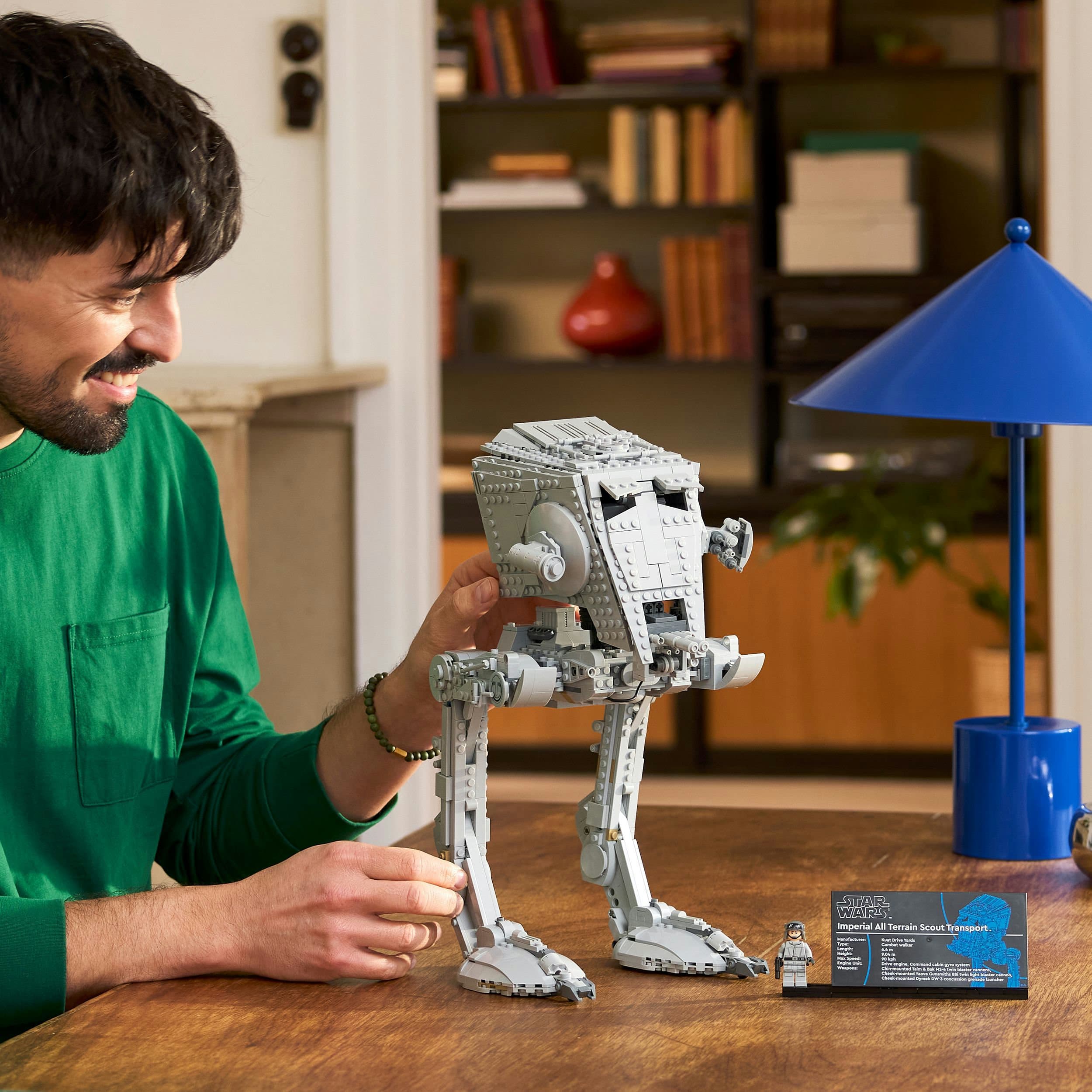 Produktbild LEGO Star Wars 75417 AT-ST Kampfläufer, Konstruktionsspielzeug, Geschenk 7 von 8
