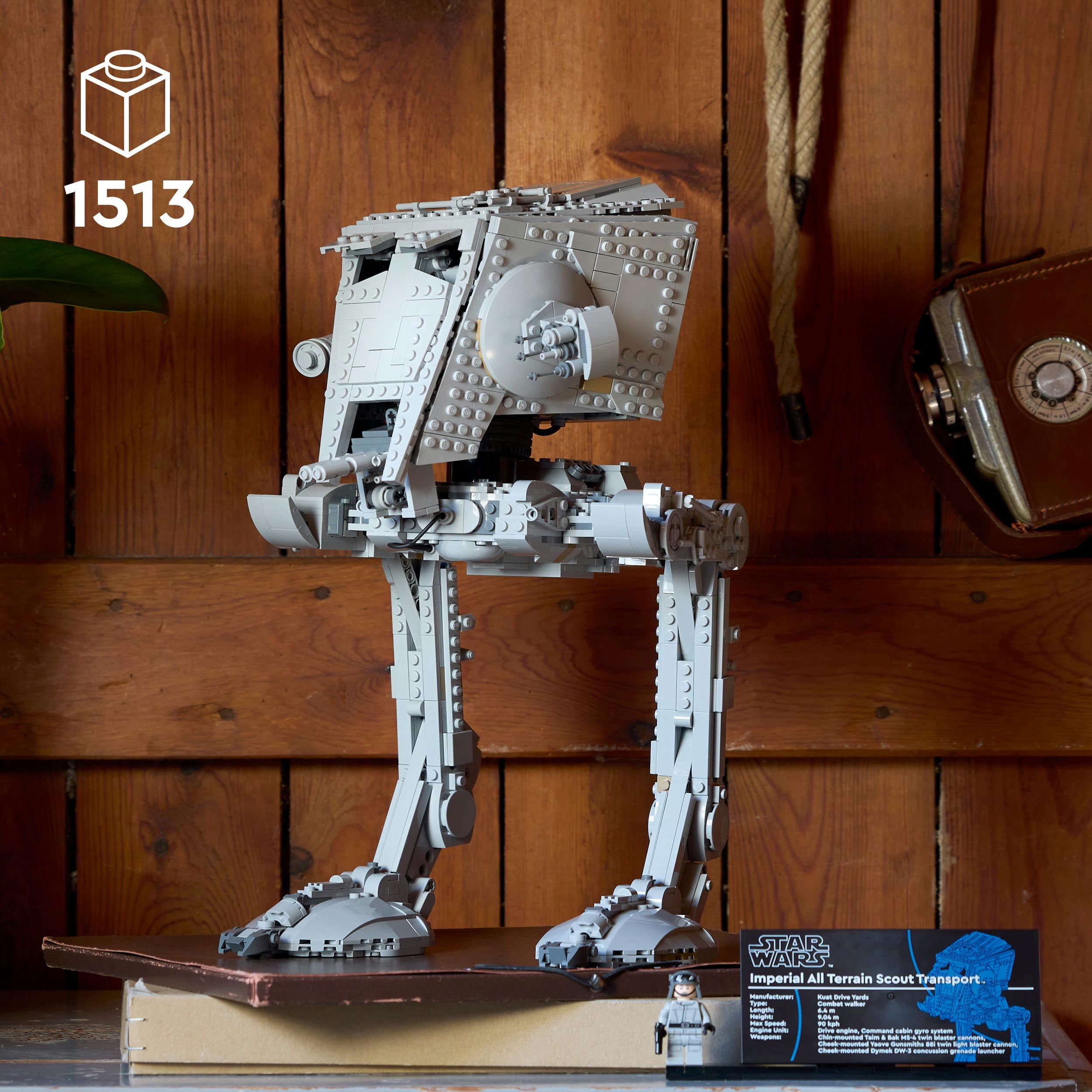 Produktbild LEGO Star Wars 75417 AT-ST Kampfläufer, Konstruktionsspielzeug, Geschenk 6 von 8