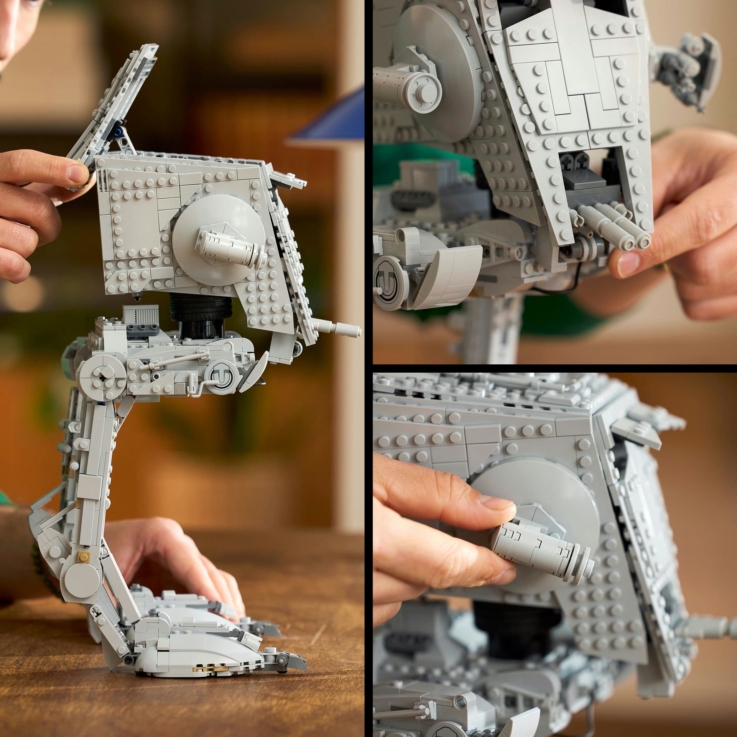 Produktbild LEGO Star Wars 75417 AT-ST Kampfläufer, Konstruktionsspielzeug, Geschenk 4 von 8