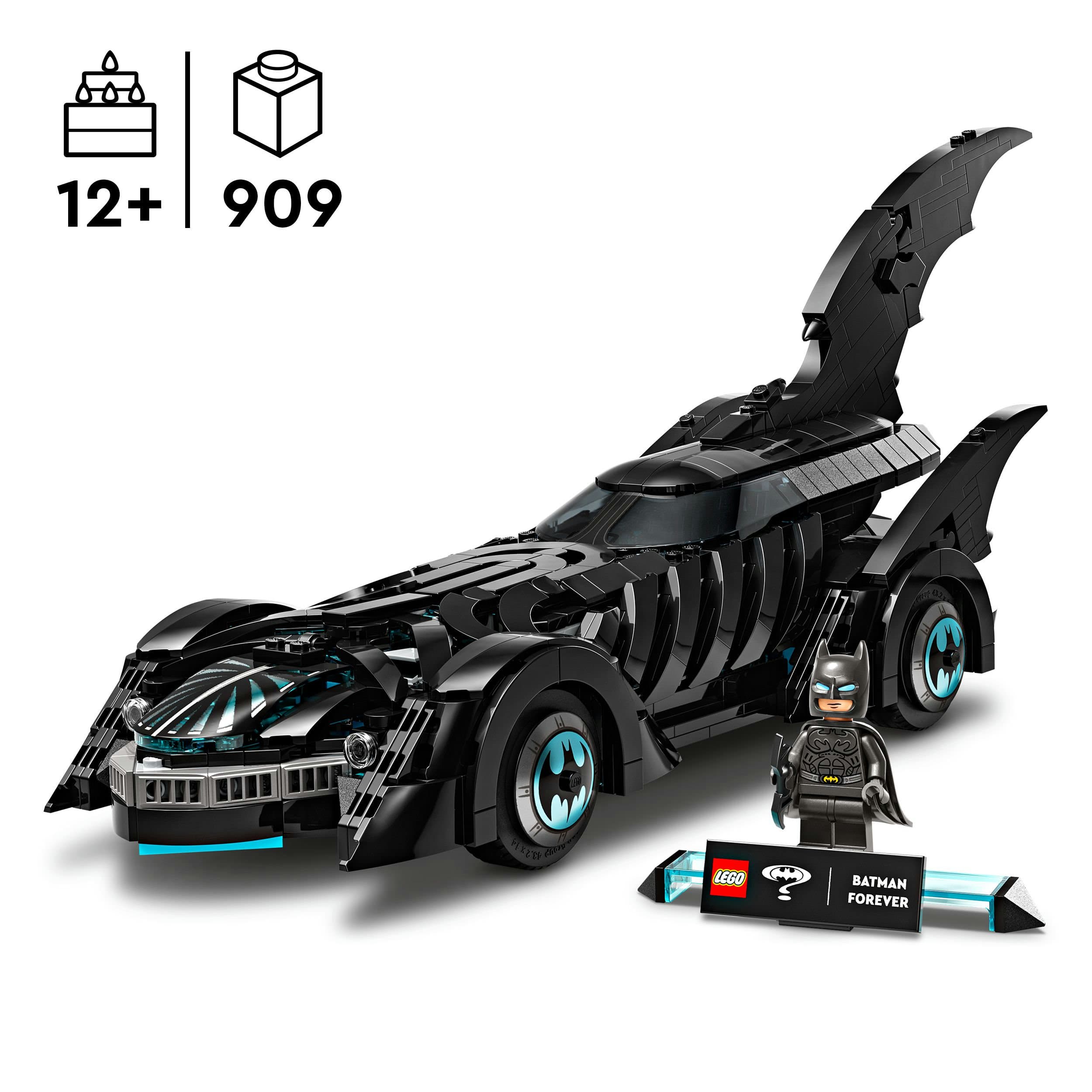 Produktbild LEGO DC Batman Forever Batmobil 76304 – Spielzeug ab 12 Jahren 6 von 8