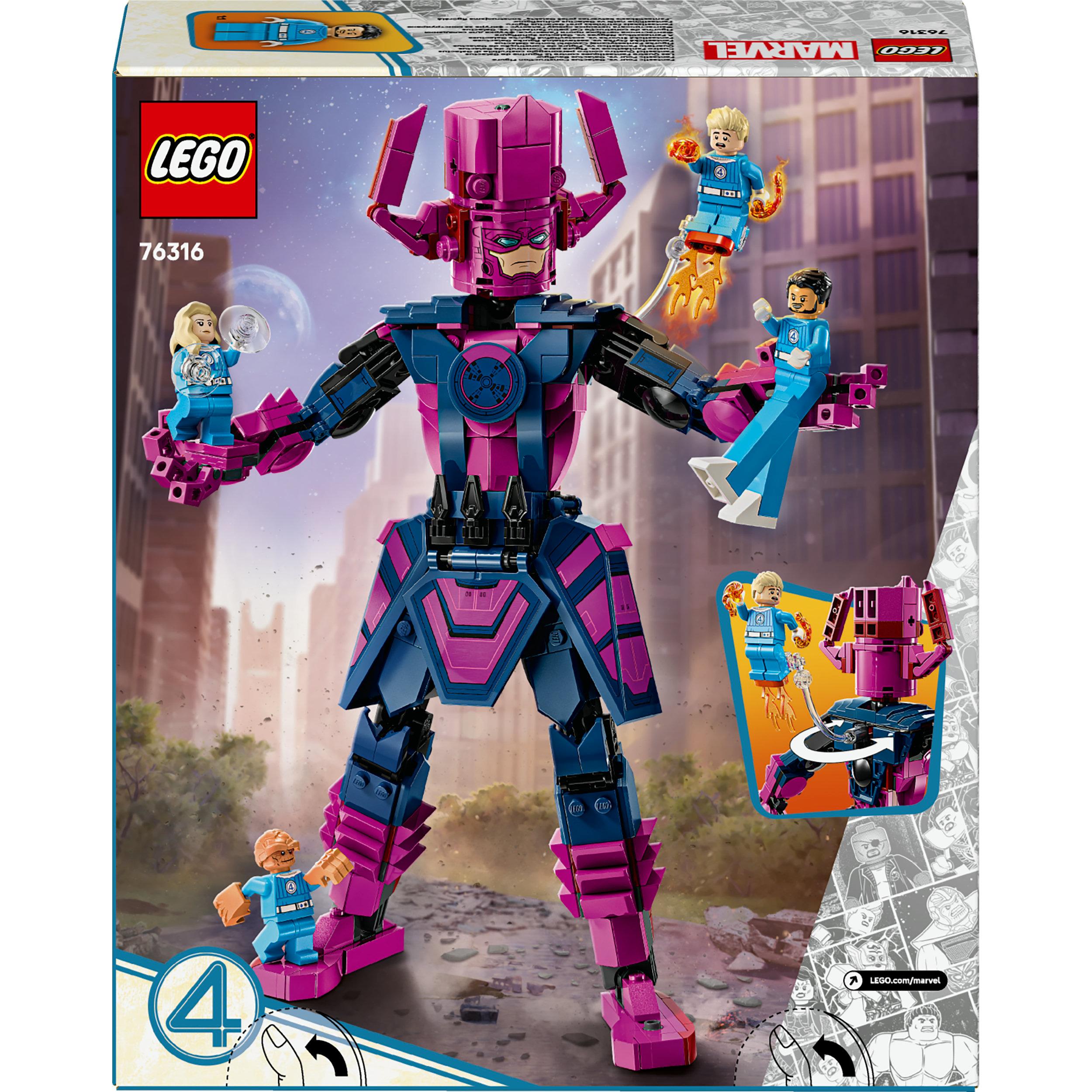 Produktbild LEGO ǀ Marvel Fantastic Four vs. Galactus Baufigur - Minifiguren 76316 2 von 8