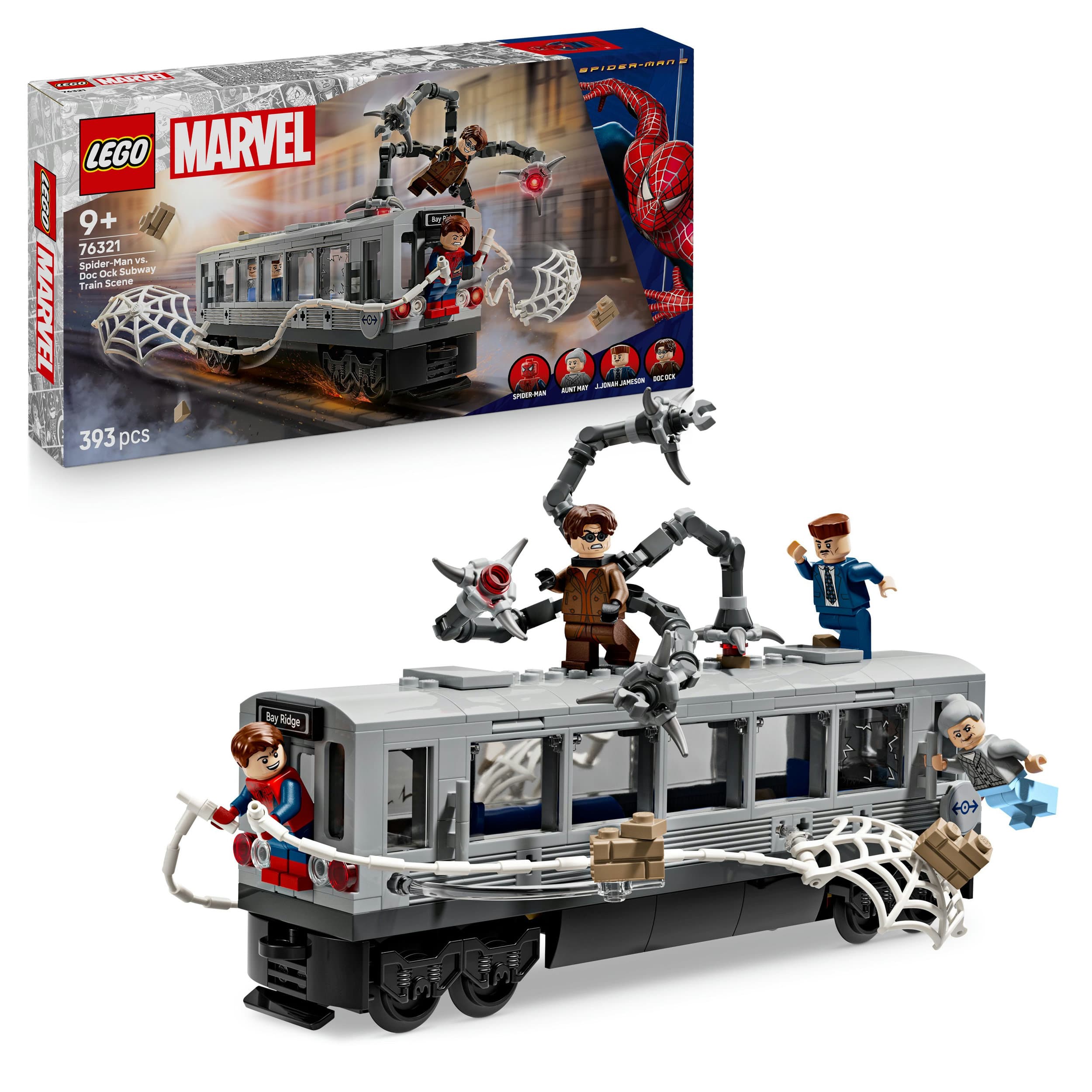 LEGO ǀ Marvel 76321 Spider-Man vs. Doc Ock: Showdown in der U-Bahn