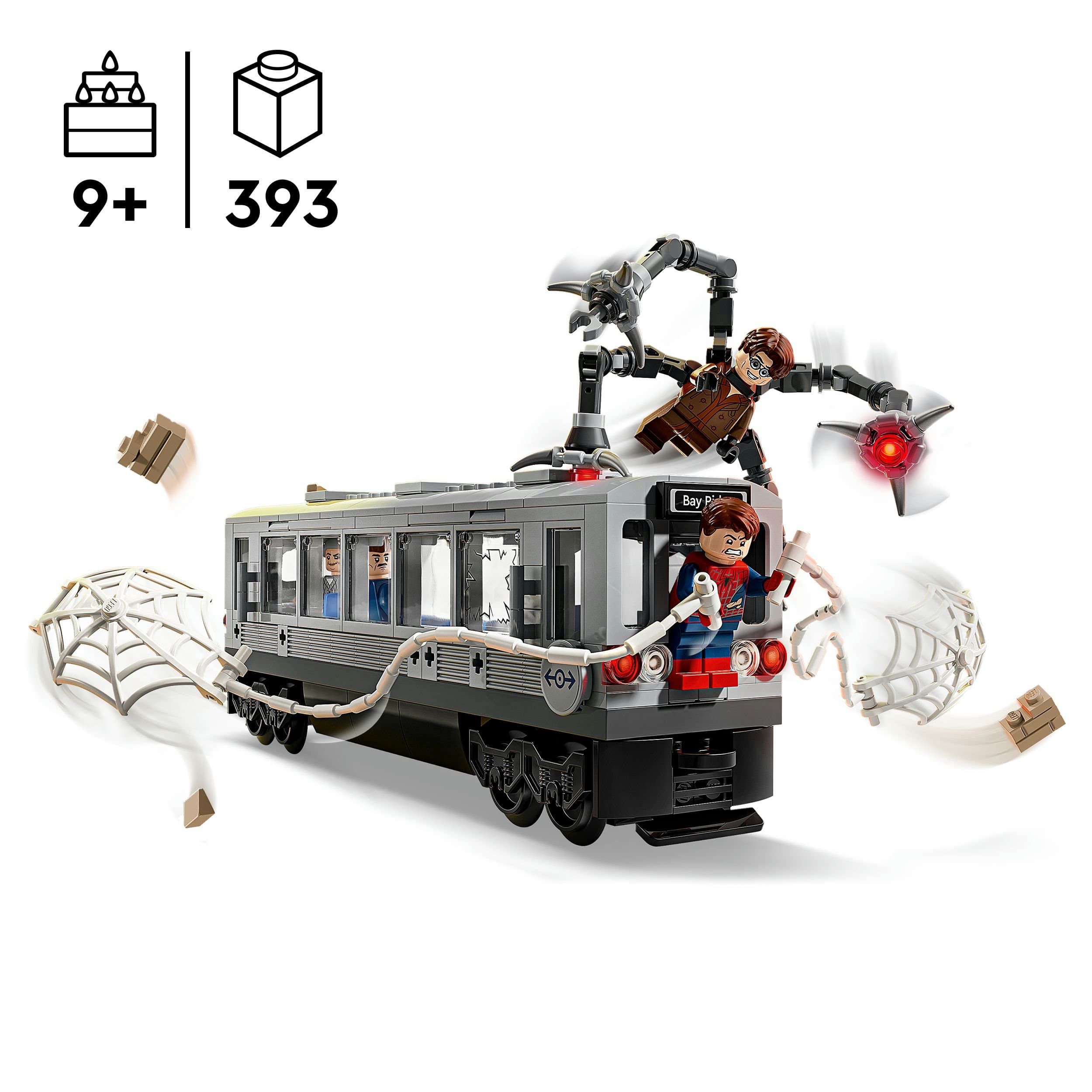 Produktbild LEGO ǀ Marvel 76321 Spider-Man vs. Doc Ock: Showdown in der U-Bahn 6 von 8