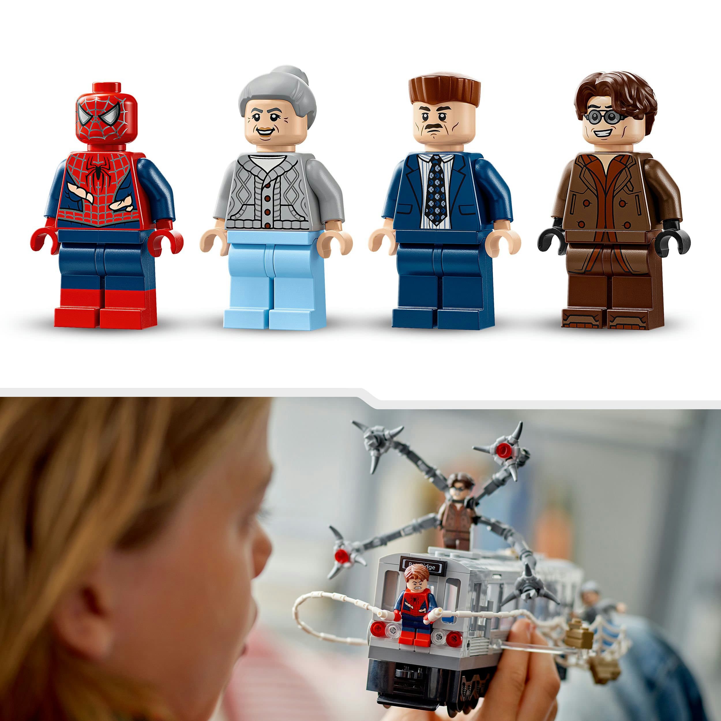Produktbild LEGO ǀ Marvel 76321 Spider-Man vs. Doc Ock: Showdown in der U-Bahn 4 von 8