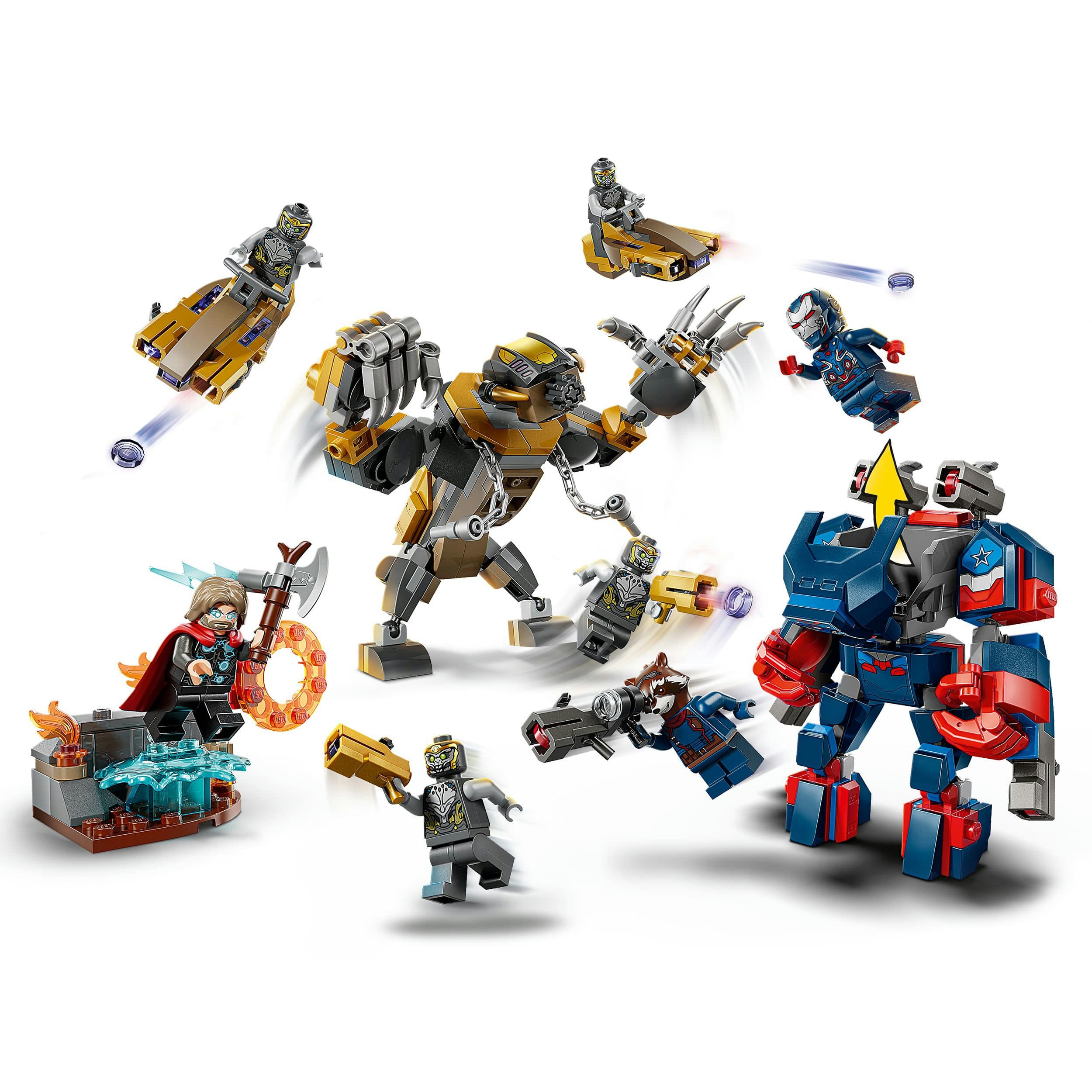 Produktbild LEGO ǀ Marvel 76322 Avengers: Endgame Thor vs. Chitaur, Spielzeug 5 von 8