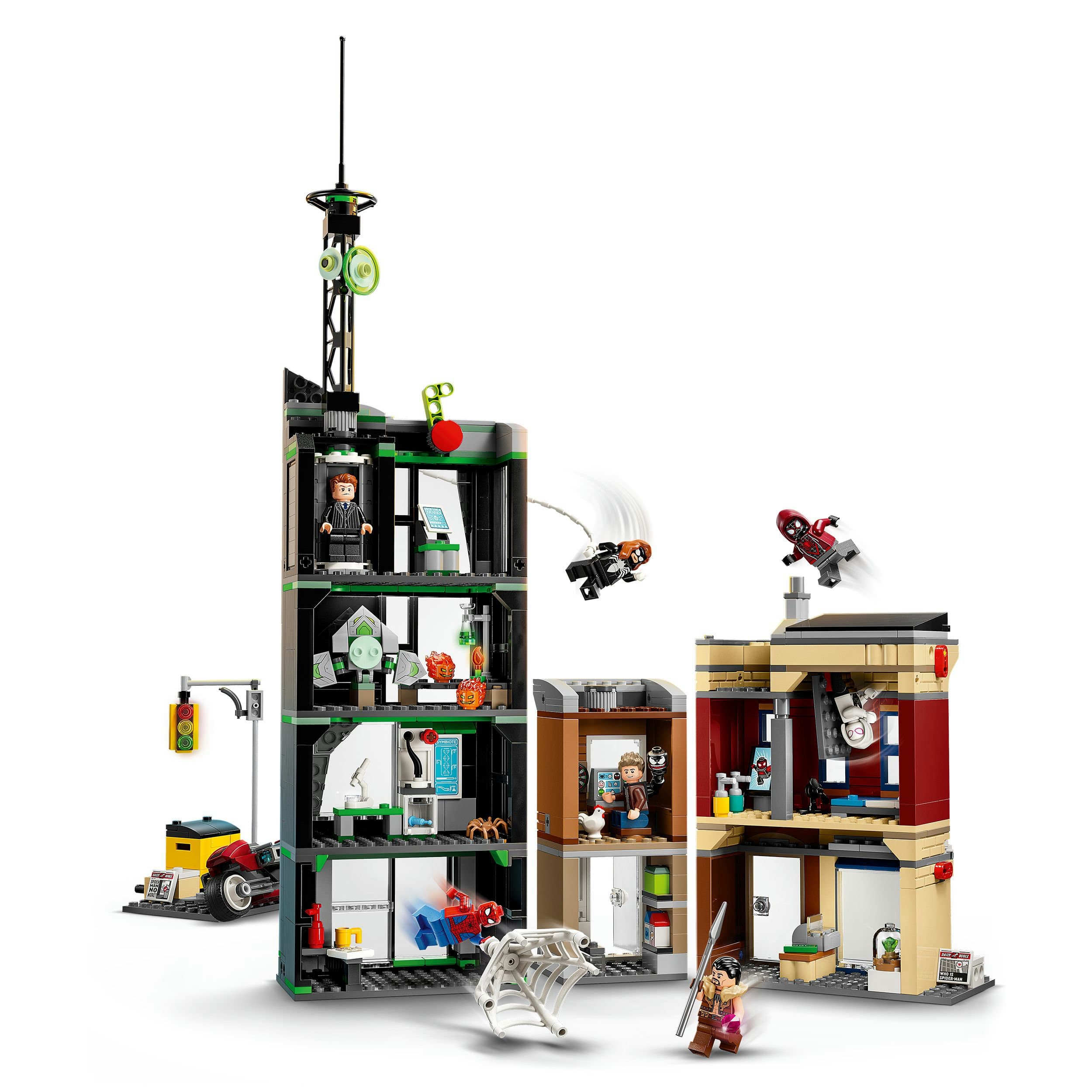 Produktbild LEGO ǀ Marvel 76324 Spider-Man vs. Oscorp, Superhelden Spielzeug Kinder 5 von 8