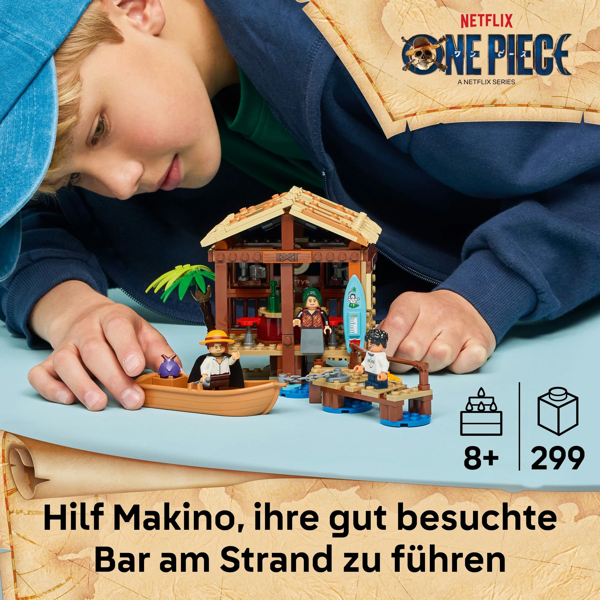 Produktbild LEGO ONE PIECE 75636 Hütte im Windmühlendorf, Spielzeug ab 8 Jahren 7 von 8