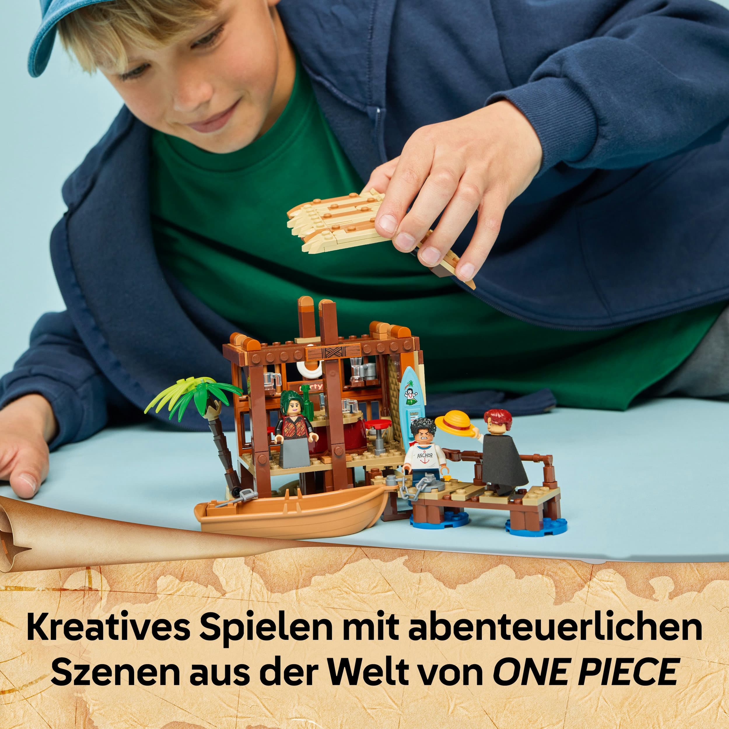 Produktbild LEGO ONE PIECE 75636 Hütte im Windmühlendorf, Spielzeug ab 8 Jahren 5 von 8