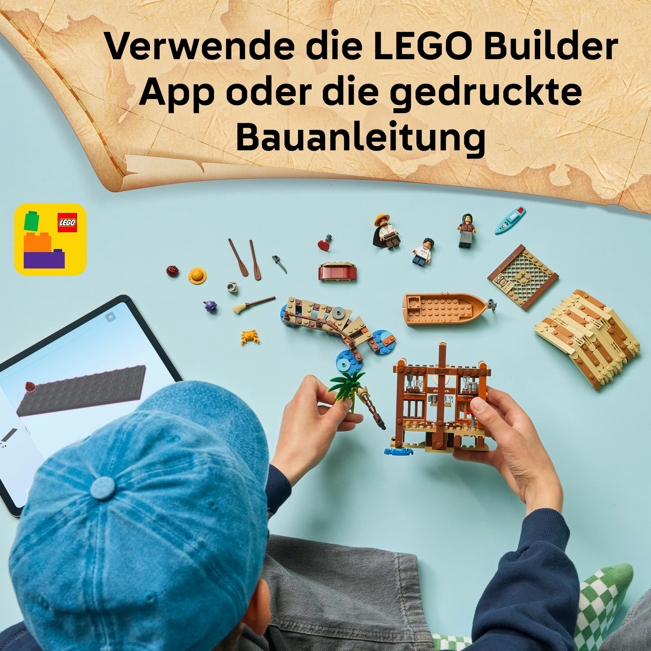 Produktbild LEGO ONE PIECE 75636 Hütte im Windmühlendorf, Spielzeug ab 8 Jahren 3 von 8