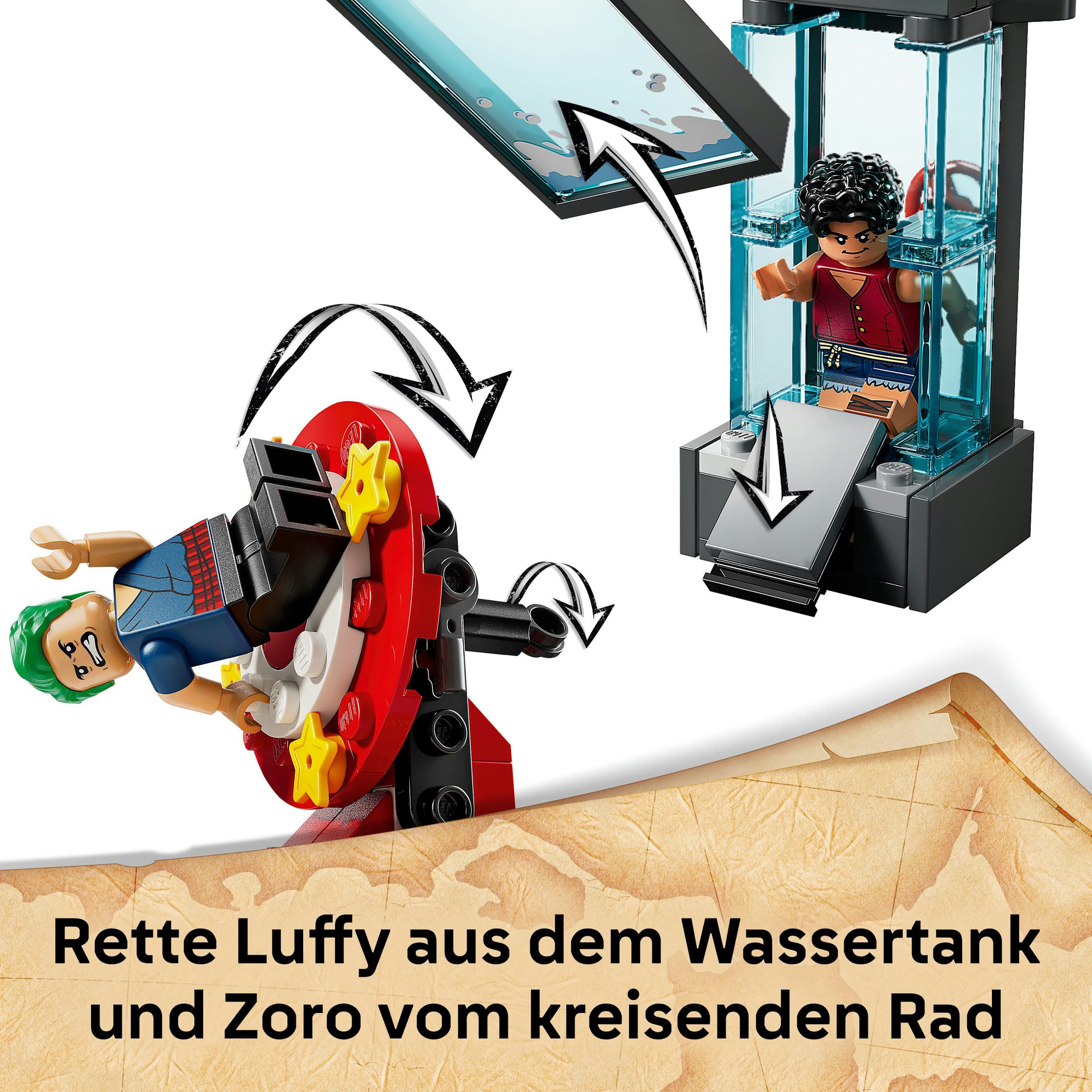 Produktbild LEGO ONE PIECE 75637 Zirkuszelt von Buggy dem Clown, Spiel ab 8 Jahren 5 von 8