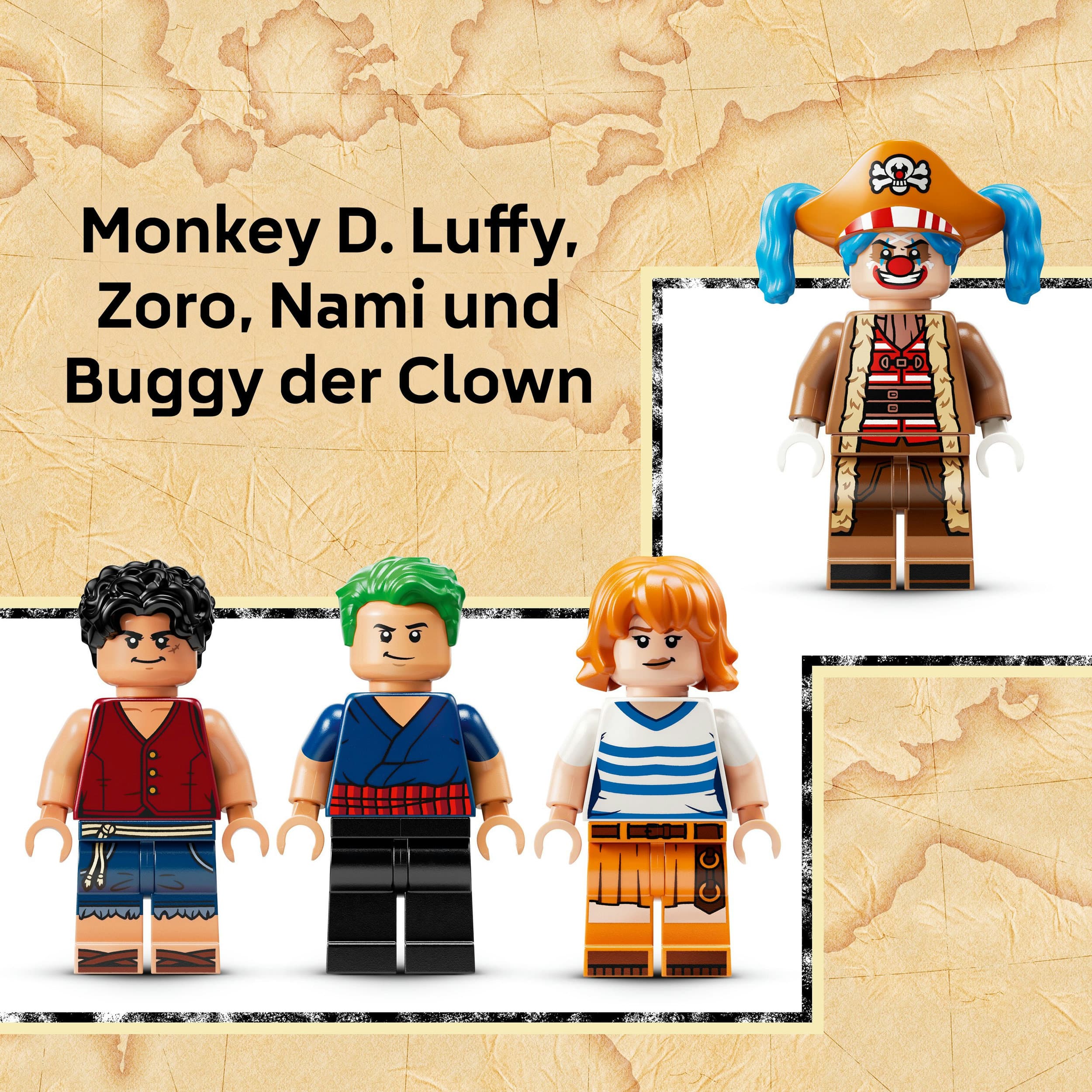 Produktbild LEGO ONE PIECE 75637 Zirkuszelt von Buggy dem Clown, Spiel ab 8 Jahren 4 von 8