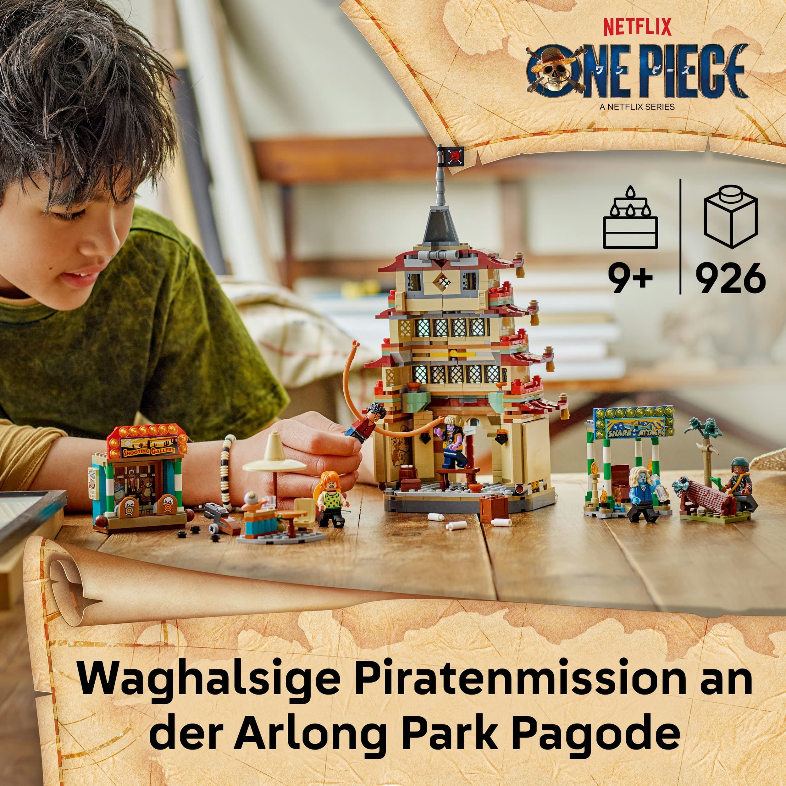 Produktbild LEGO ONE PIECE 75638 Showdown im Arlong Park, Spielzeug mit Minifigur 7 von 8