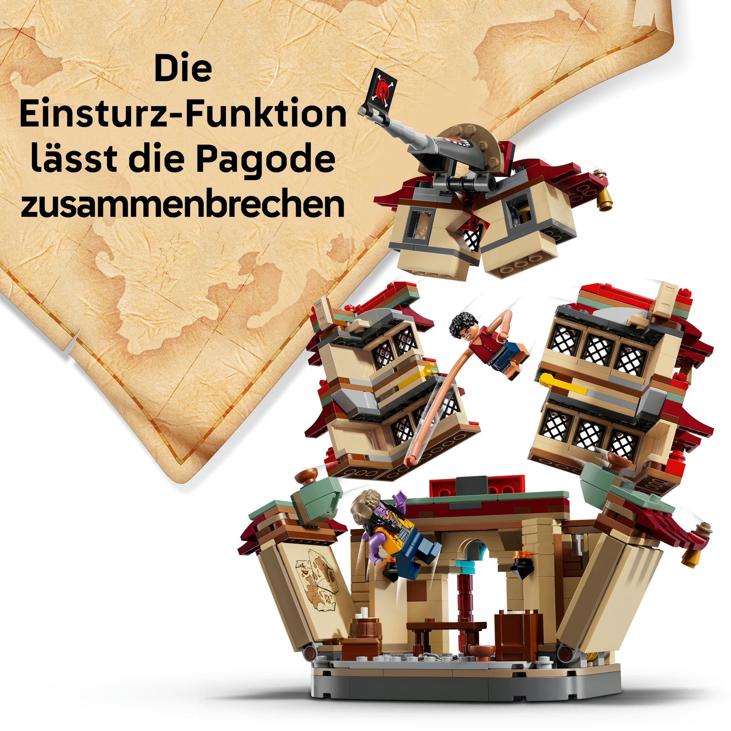 Produktbild LEGO ONE PIECE 75638 Showdown im Arlong Park, Spielzeug mit Minifigur 6 von 8