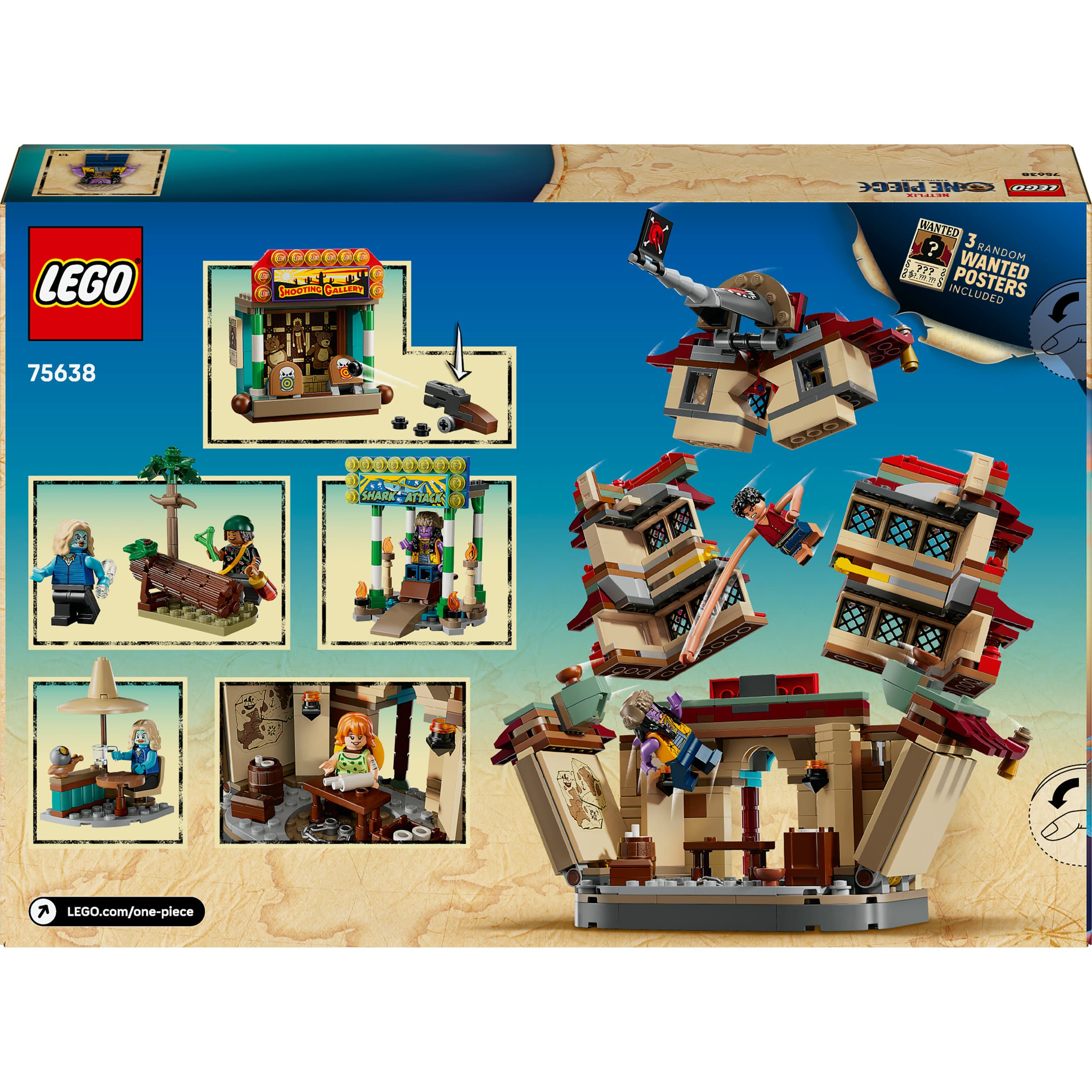 Produktbild LEGO ONE PIECE 75638 Showdown im Arlong Park, Spielzeug mit Minifigur 2 von 8