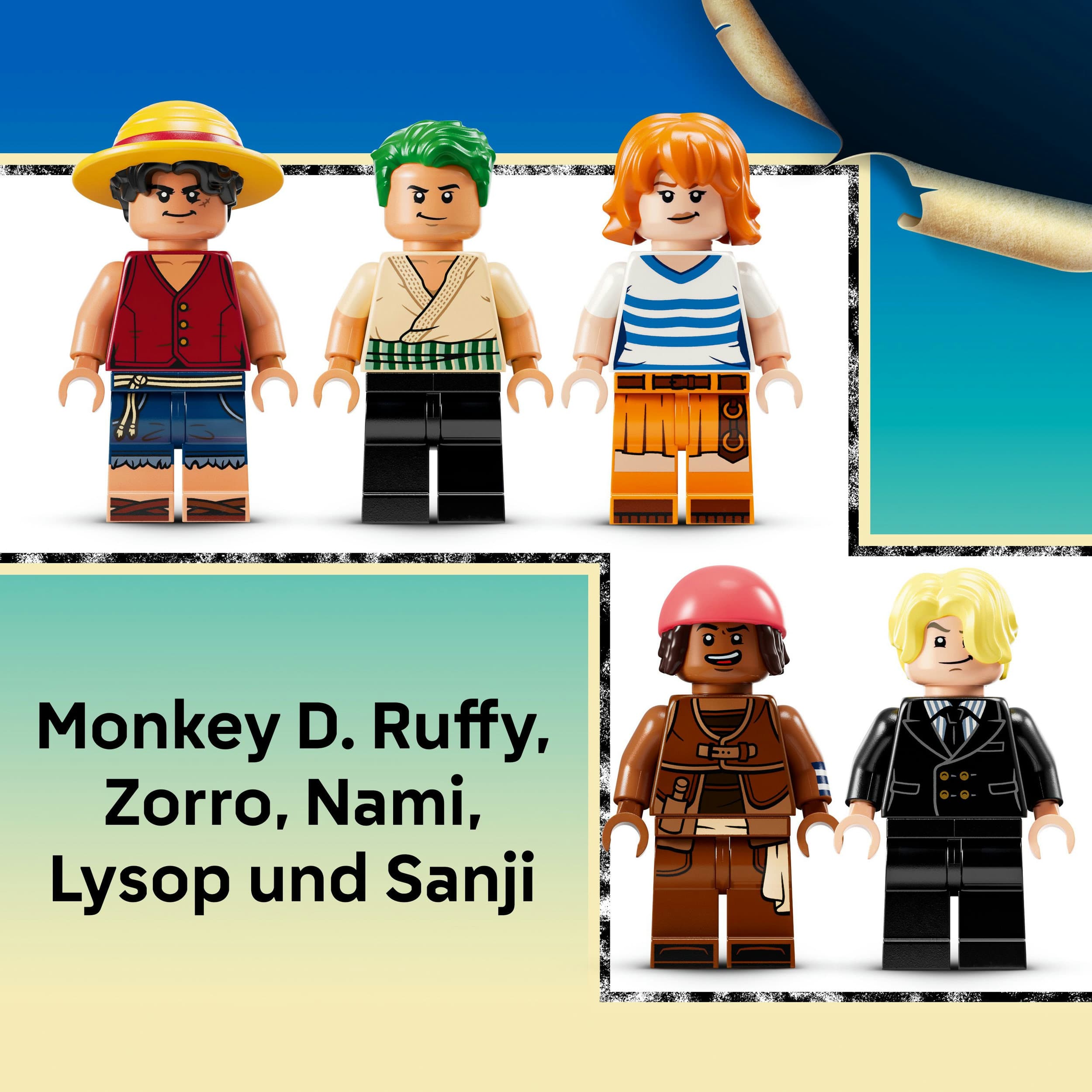 Produktbild LEGO ONE PIECE 75639 Das Piratenschiff Flying Lamb, Kinder Spielzeug 4 von 8