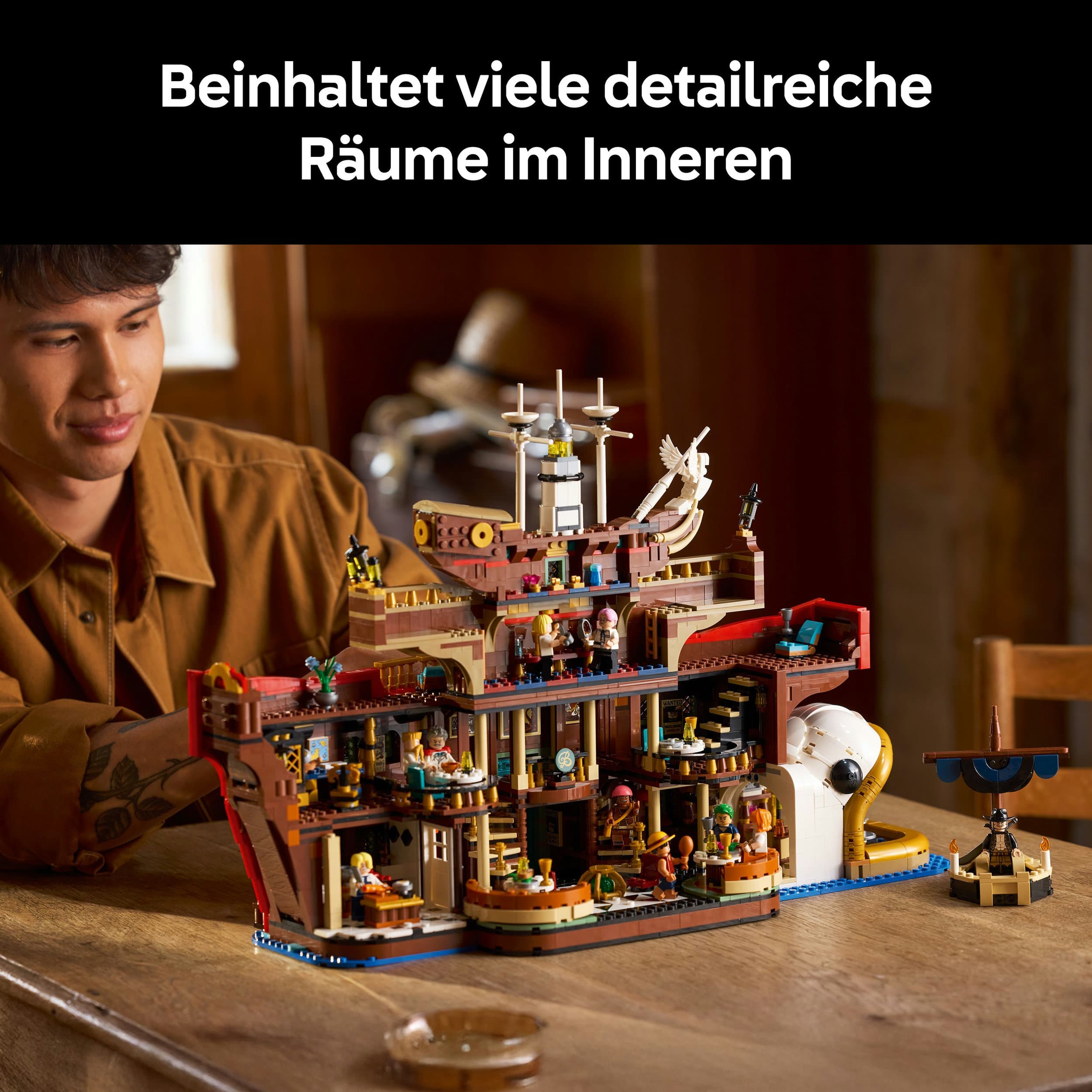 Produktbild LEGO ONE PIECE 75640 Baratié, das Schwimmende Restaurant, Spielzeug 7 von 9