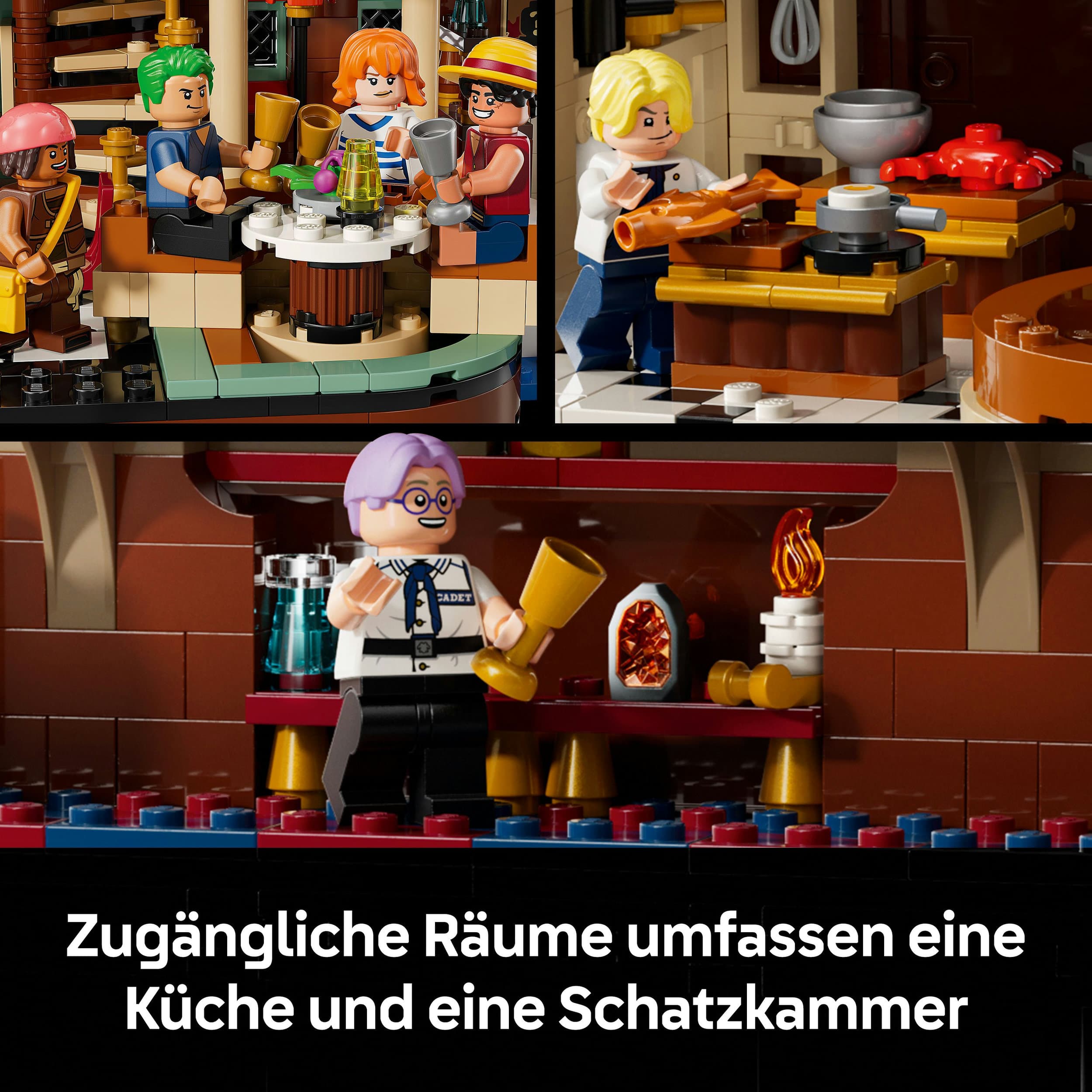 Produktbild LEGO ONE PIECE 75640 Baratié, das Schwimmende Restaurant, Spielzeug 6 von 9