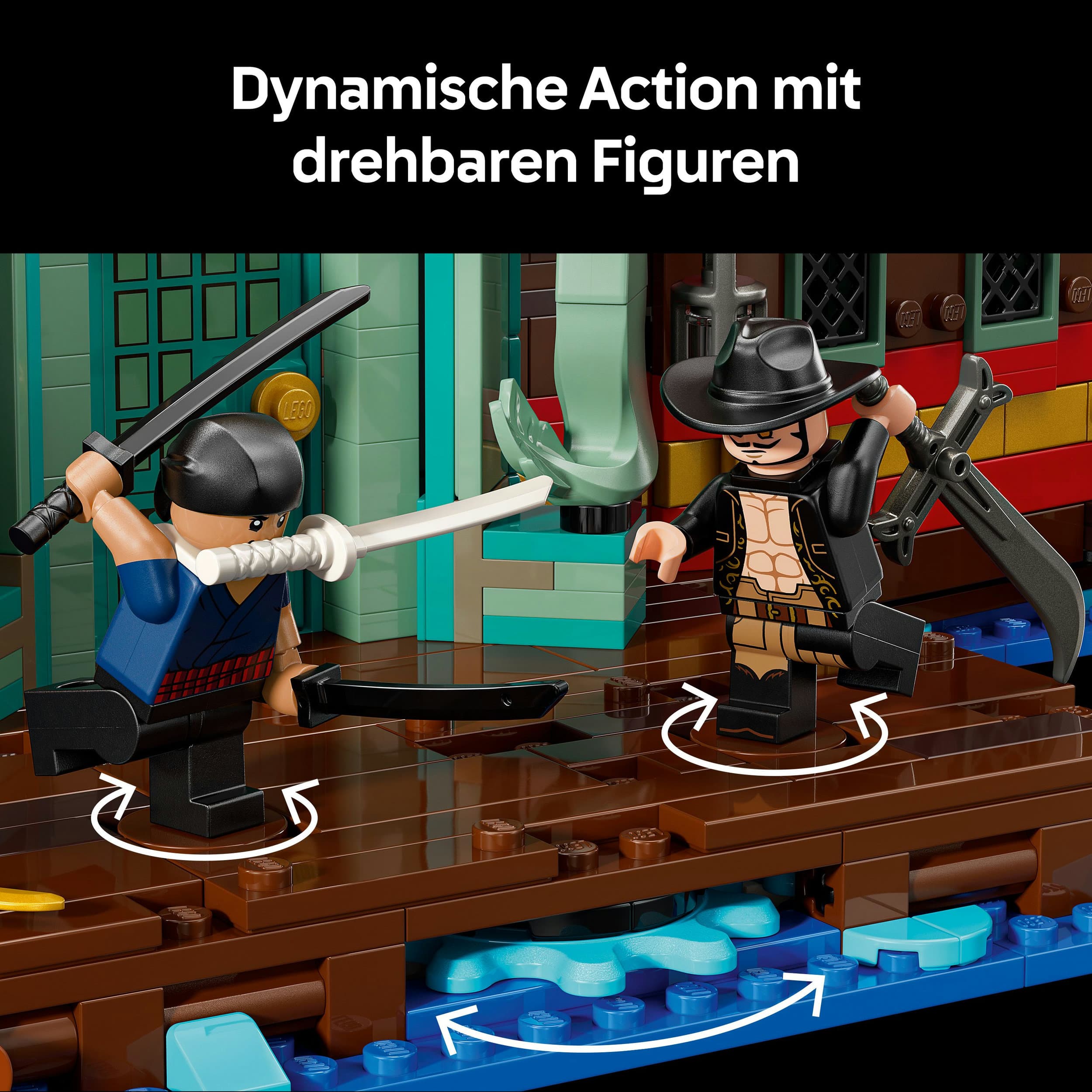 Produktbild LEGO ONE PIECE 75640 Baratié, das Schwimmende Restaurant, Spielzeug 5 von 9
