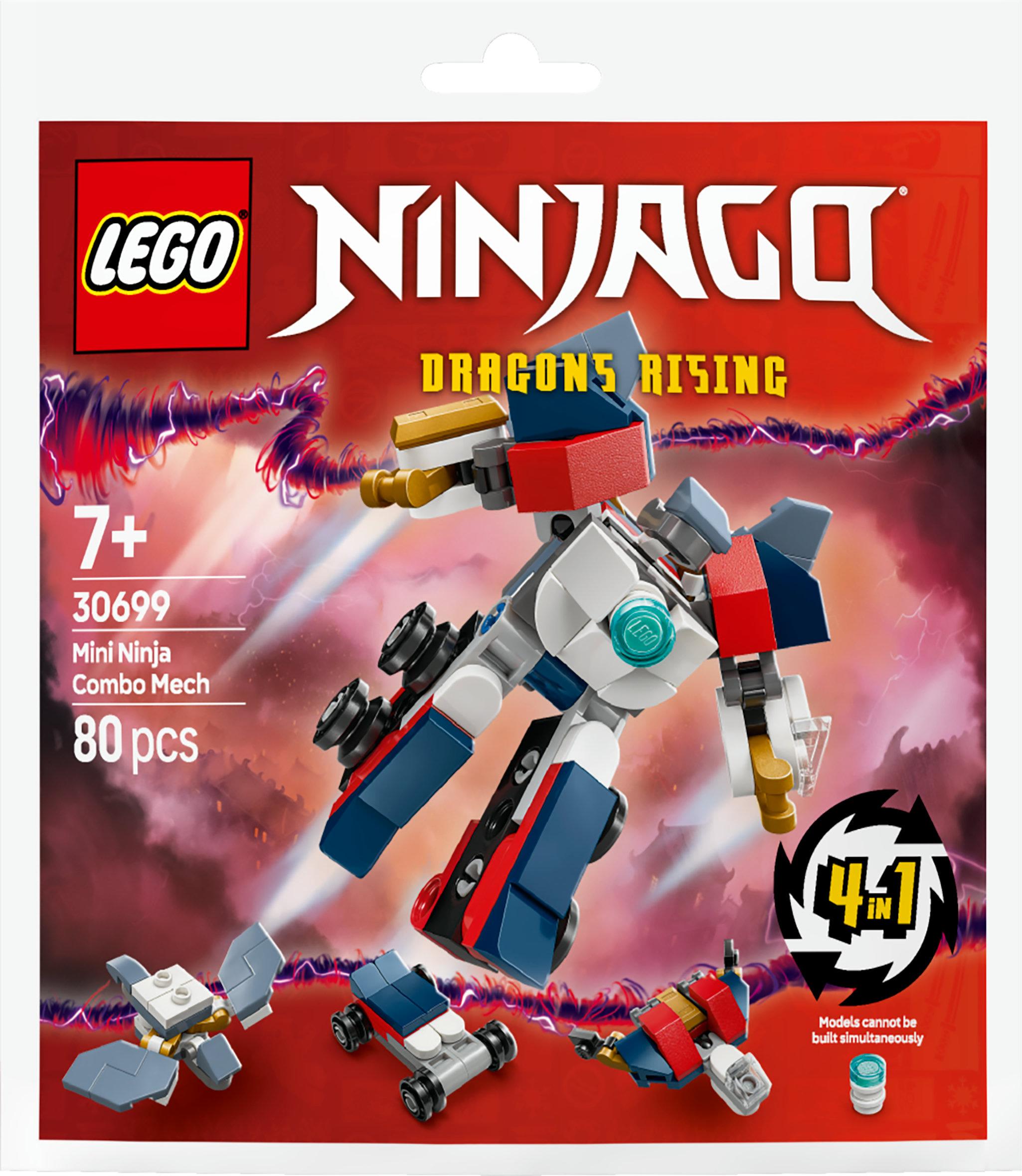 Produktbild LEGO NINJAGO 30699 Mini-Kombi-Mech der Ninja 3 von 4