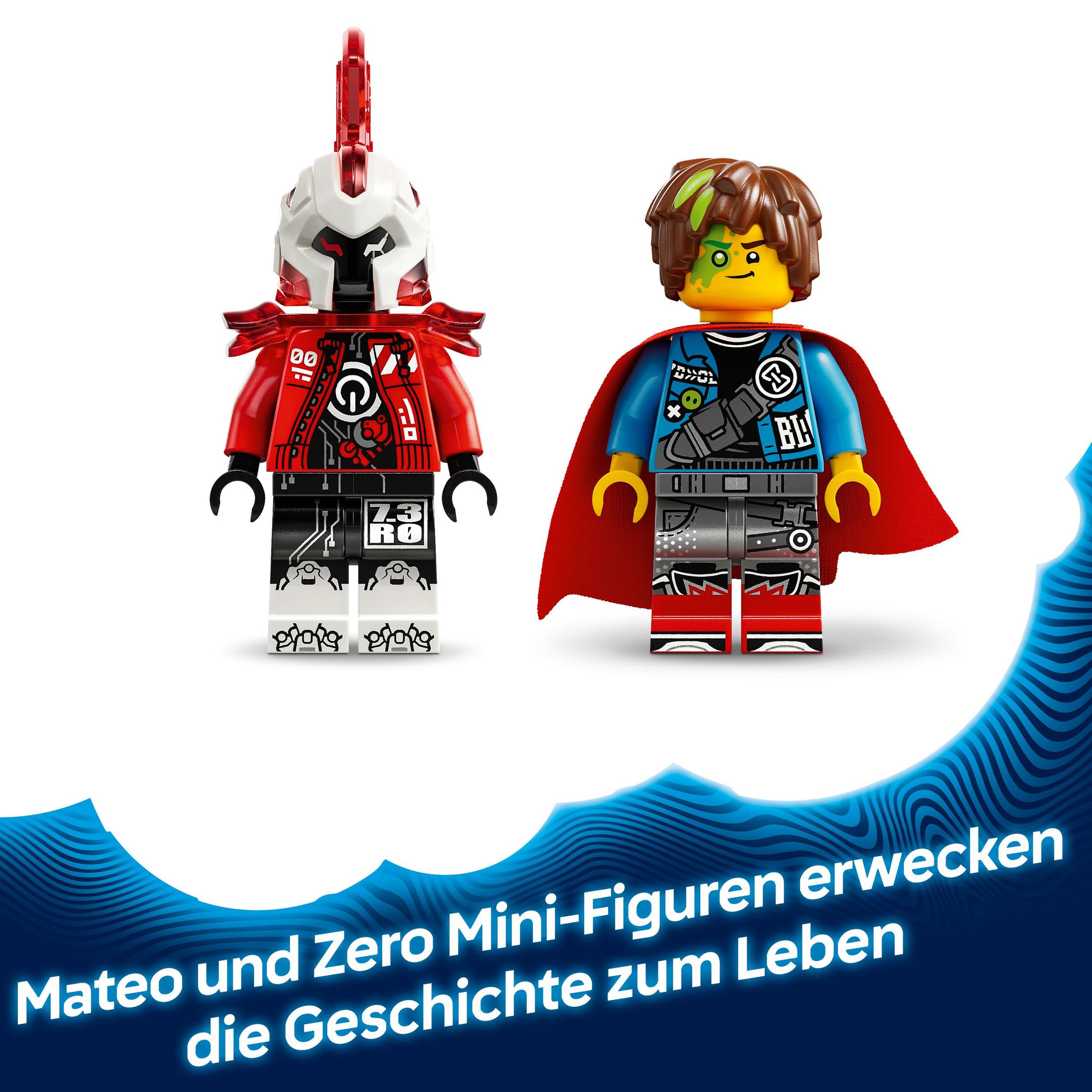 Produktbild LEGO DREAMZzz 2-in-1 Mateos Feuer-Chamäleon - Fantasy-Tierfigur - 71492 4 von 7