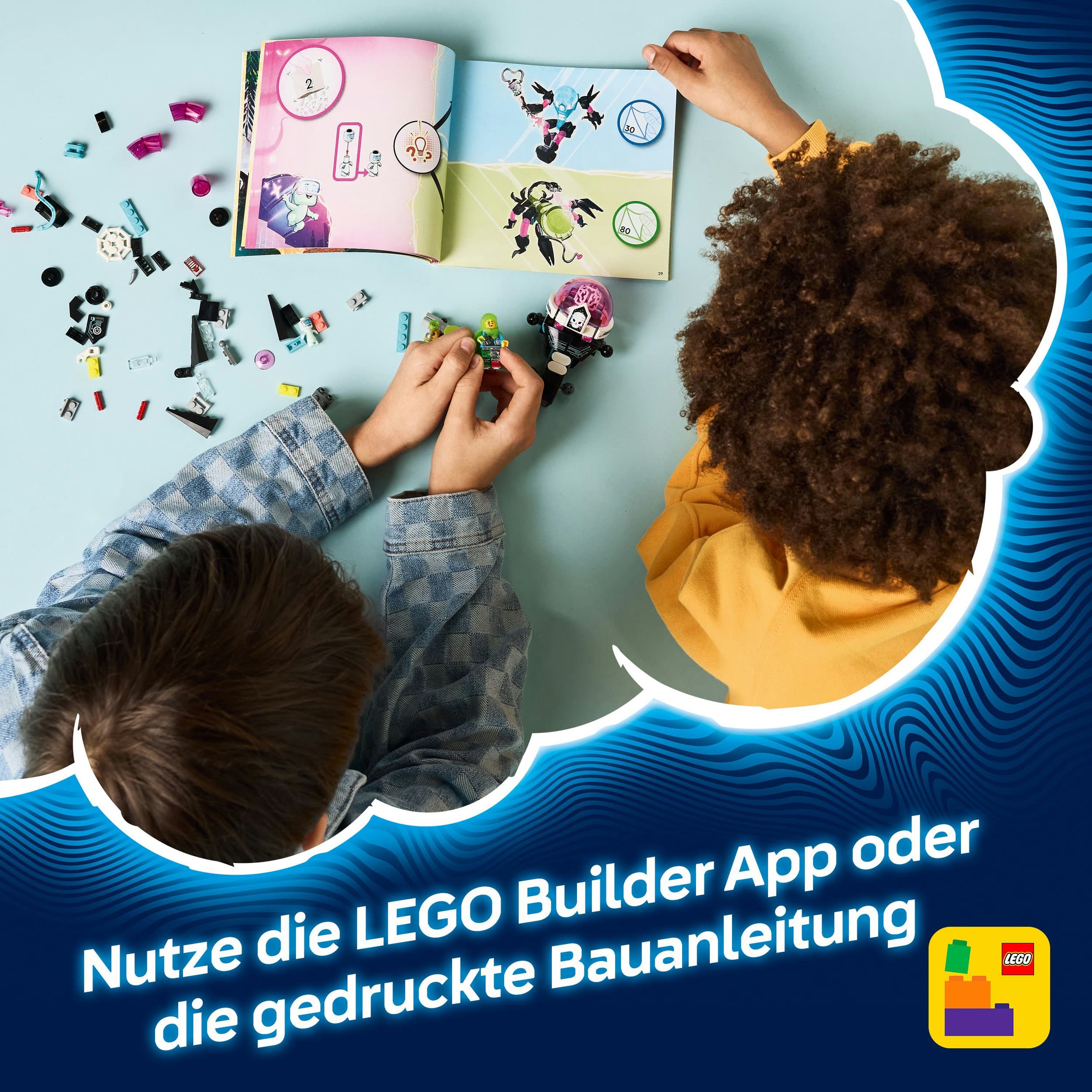 Produktbild LEGO DREAMZzz 2-in-1 Mateo vs. Cyberhirn-Mech - Spielzeugroboter - 71495 3 von 7