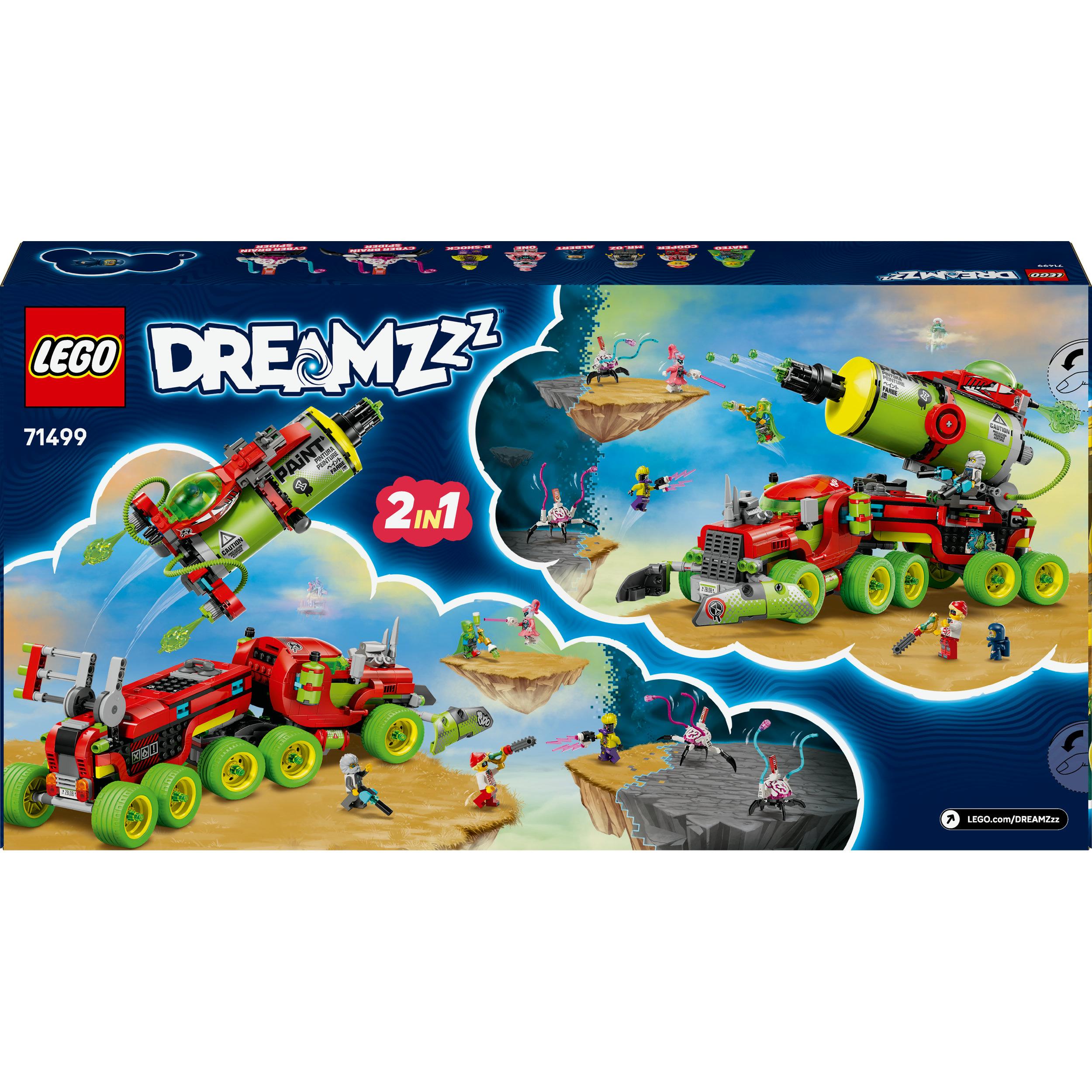 Produktbild LEGO DREAMZzz 2-in-1 Mateos Sprühdosen-Truck Set mit Minifiguren - 71499 2 von 7