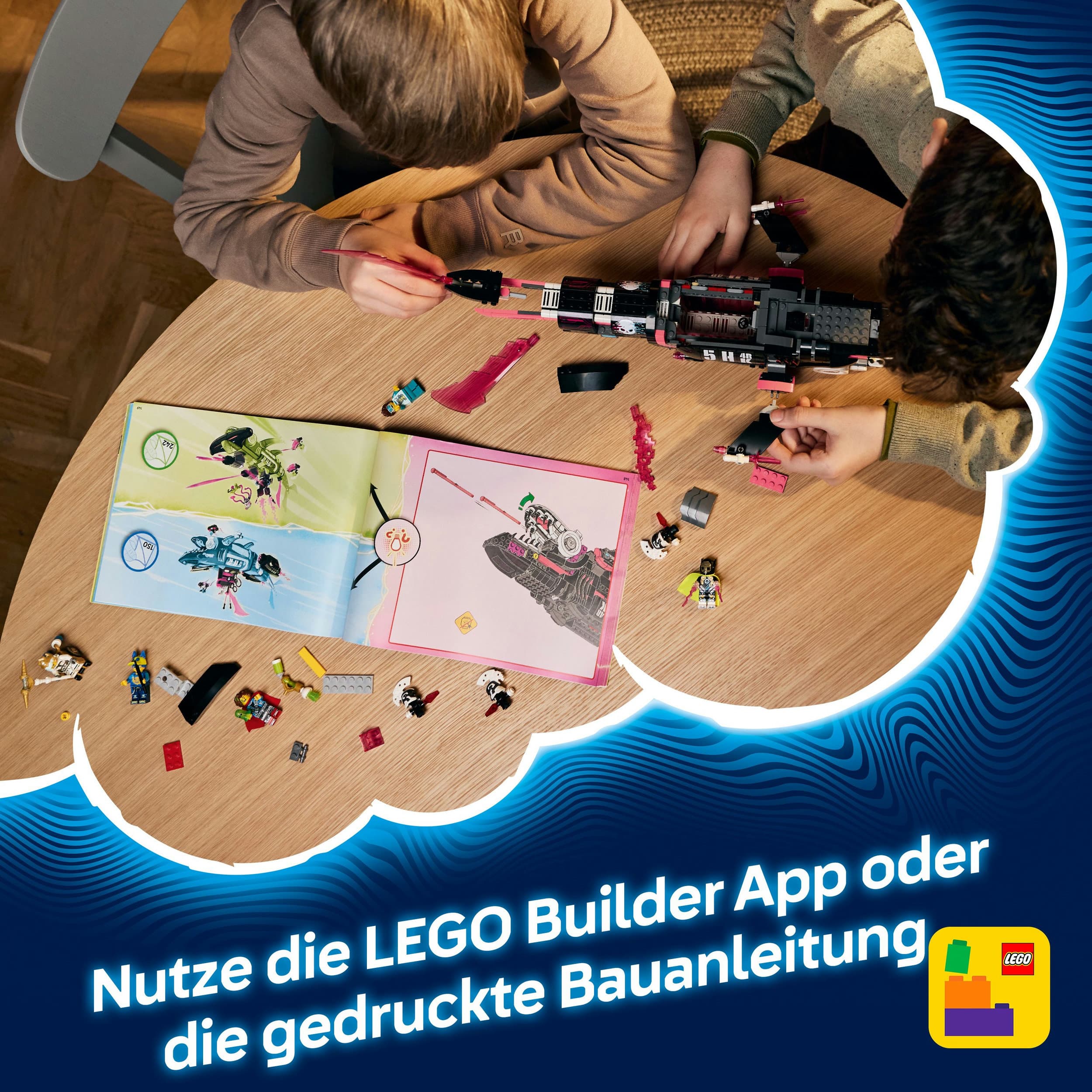 Produktbild LEGO DREAMZzz 2-in-1 Albtraumhai-U-Boot - Modulares Set - 71500 3 von 7