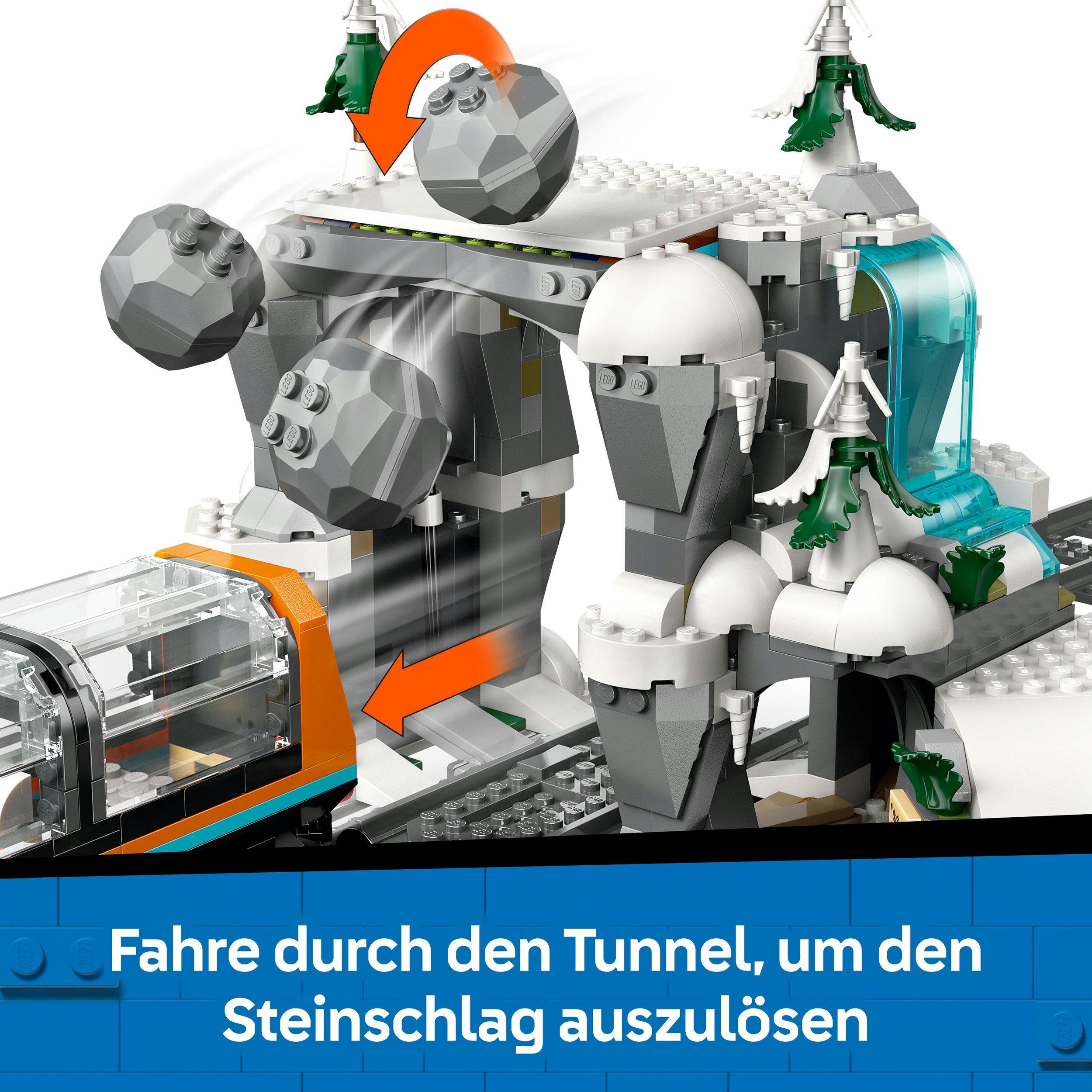 Produktbild LEGO City Arktis-Polarexpress - Ferngesteuerte Eisenbahn - 60470 4 von 7
