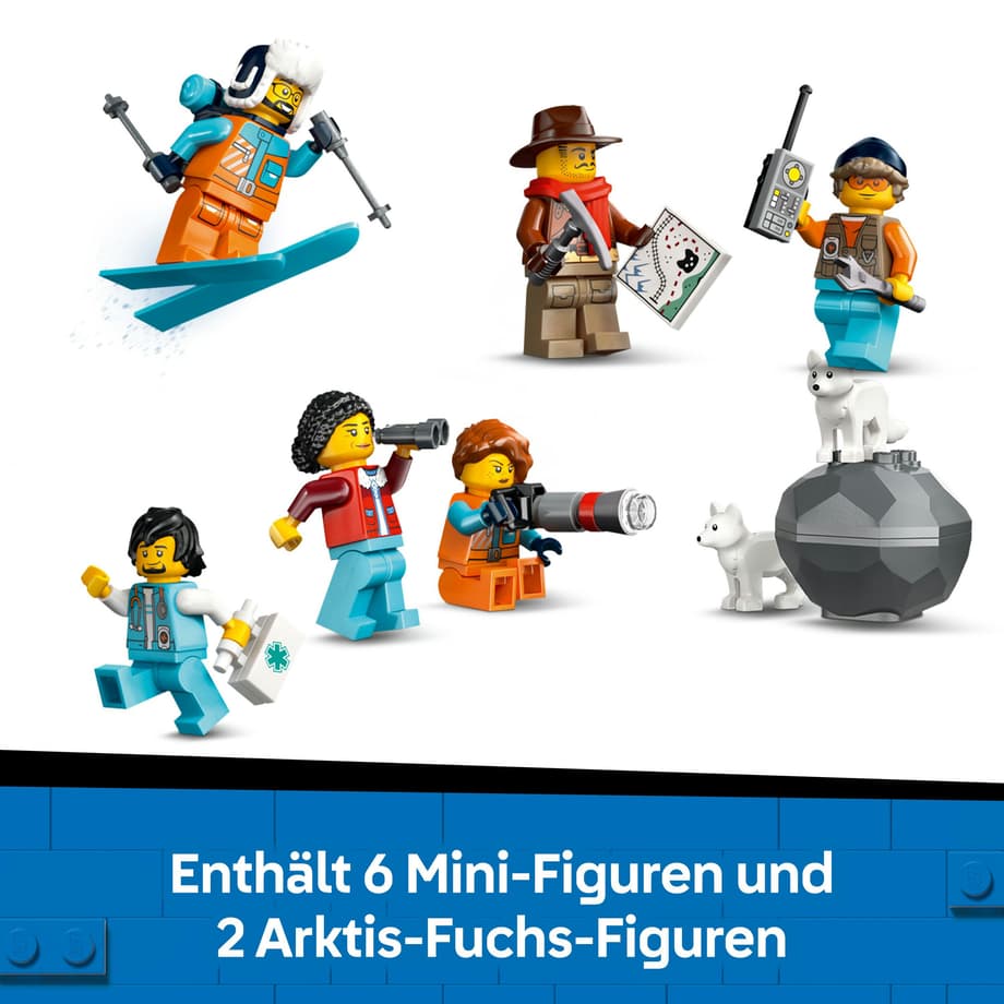  LEGO City Arktis-Polarexpress - Ferngesteuerte Eisenbahn - 60470 online 
