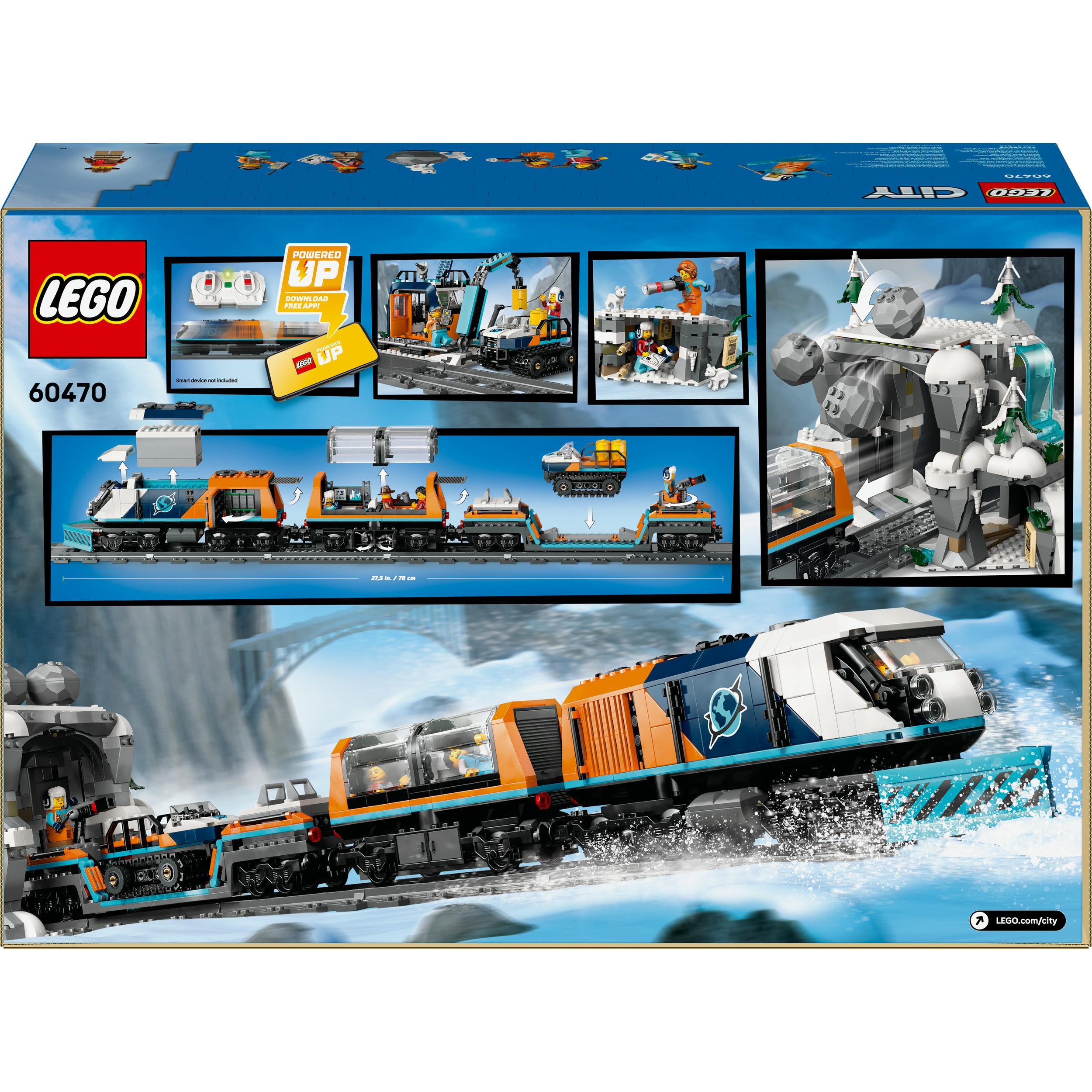 Produktbild LEGO City Arktis-Polarexpress - Ferngesteuerte Eisenbahn - 60470 2 von 7
