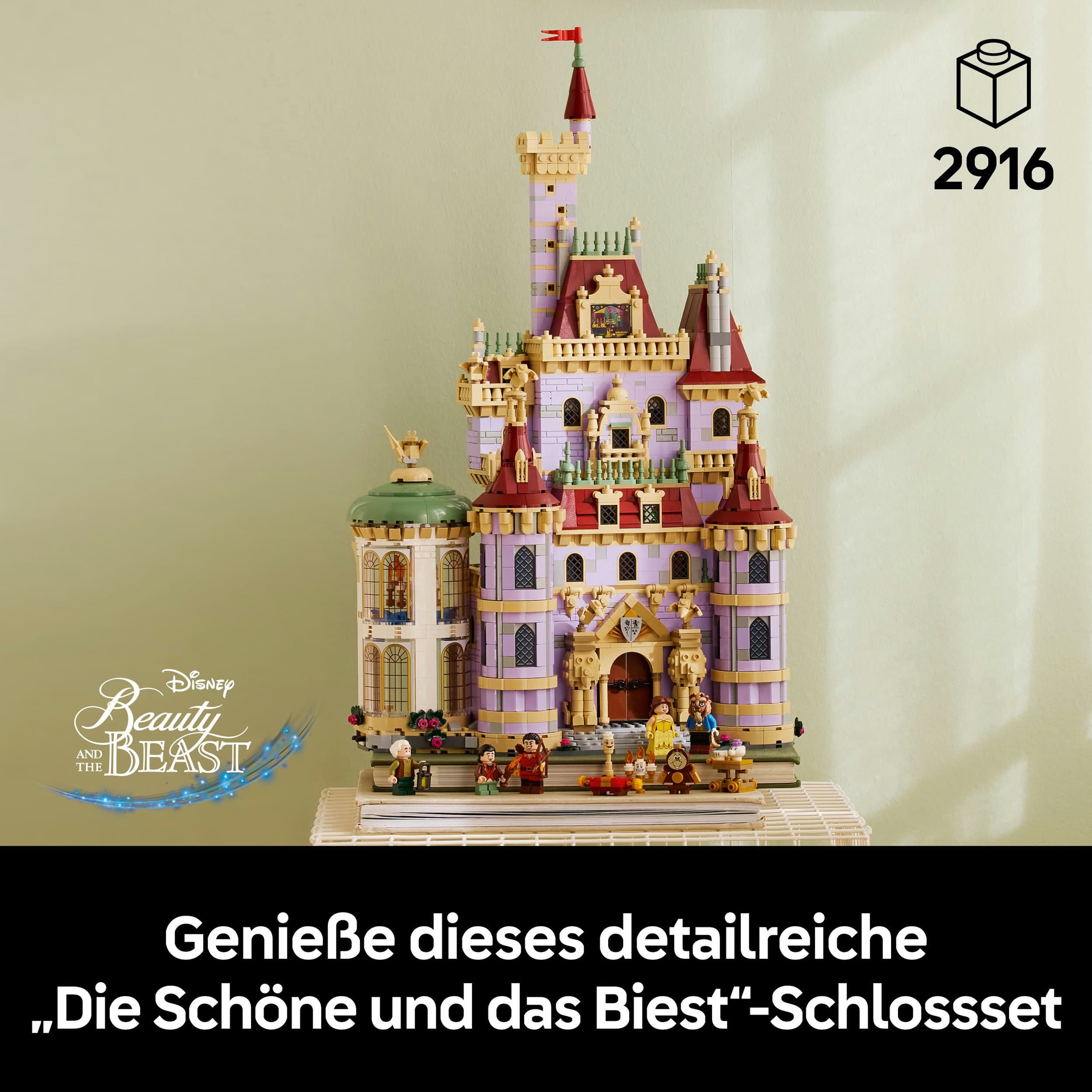 Produktbild LEGO ǀ Disney Princess Das Schloss aus „Die Schöne und das Biest“ 43263 8 von 10