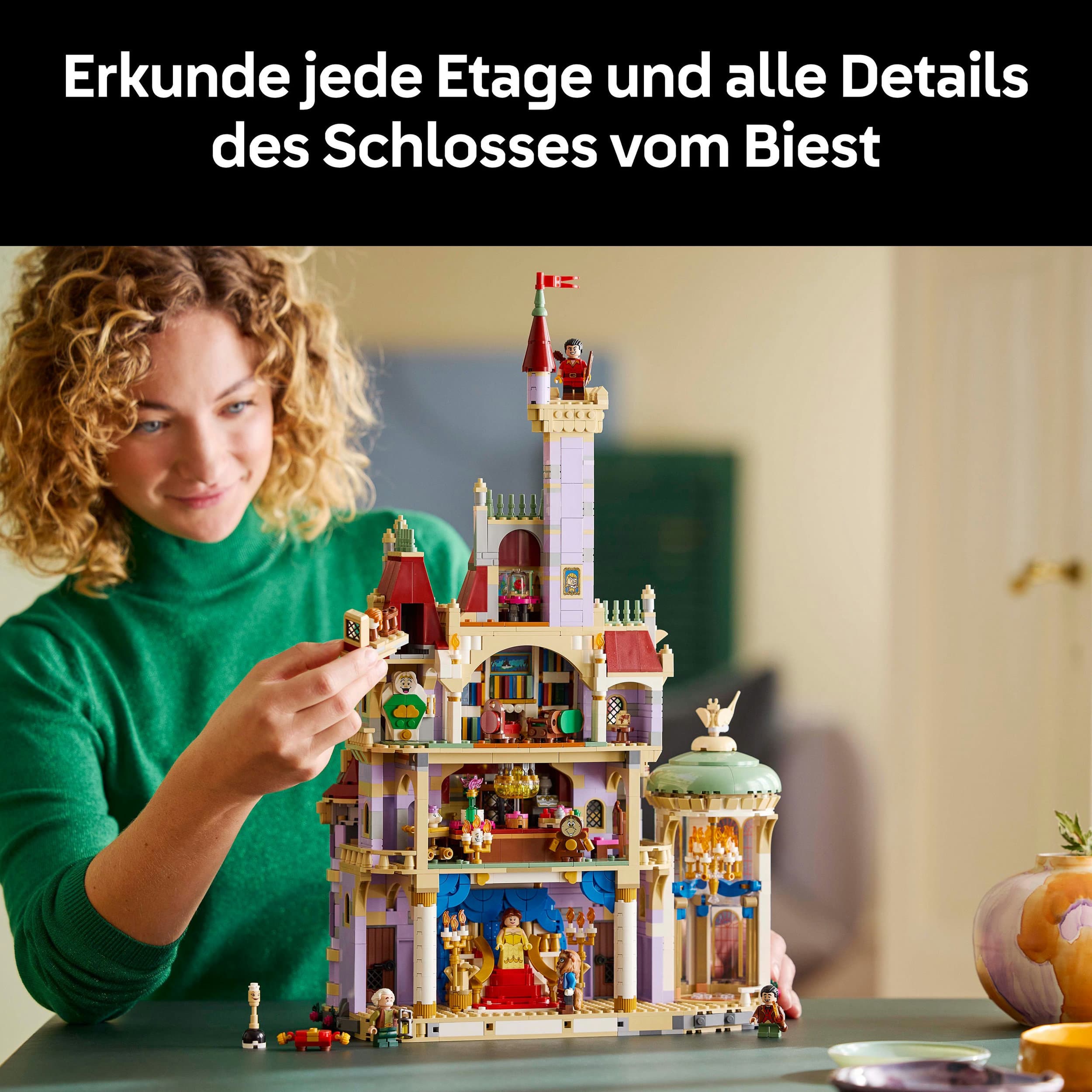 Produktbild LEGO ǀ Disney Princess Das Schloss aus „Die Schöne und das Biest“ 43263 7 von 10
