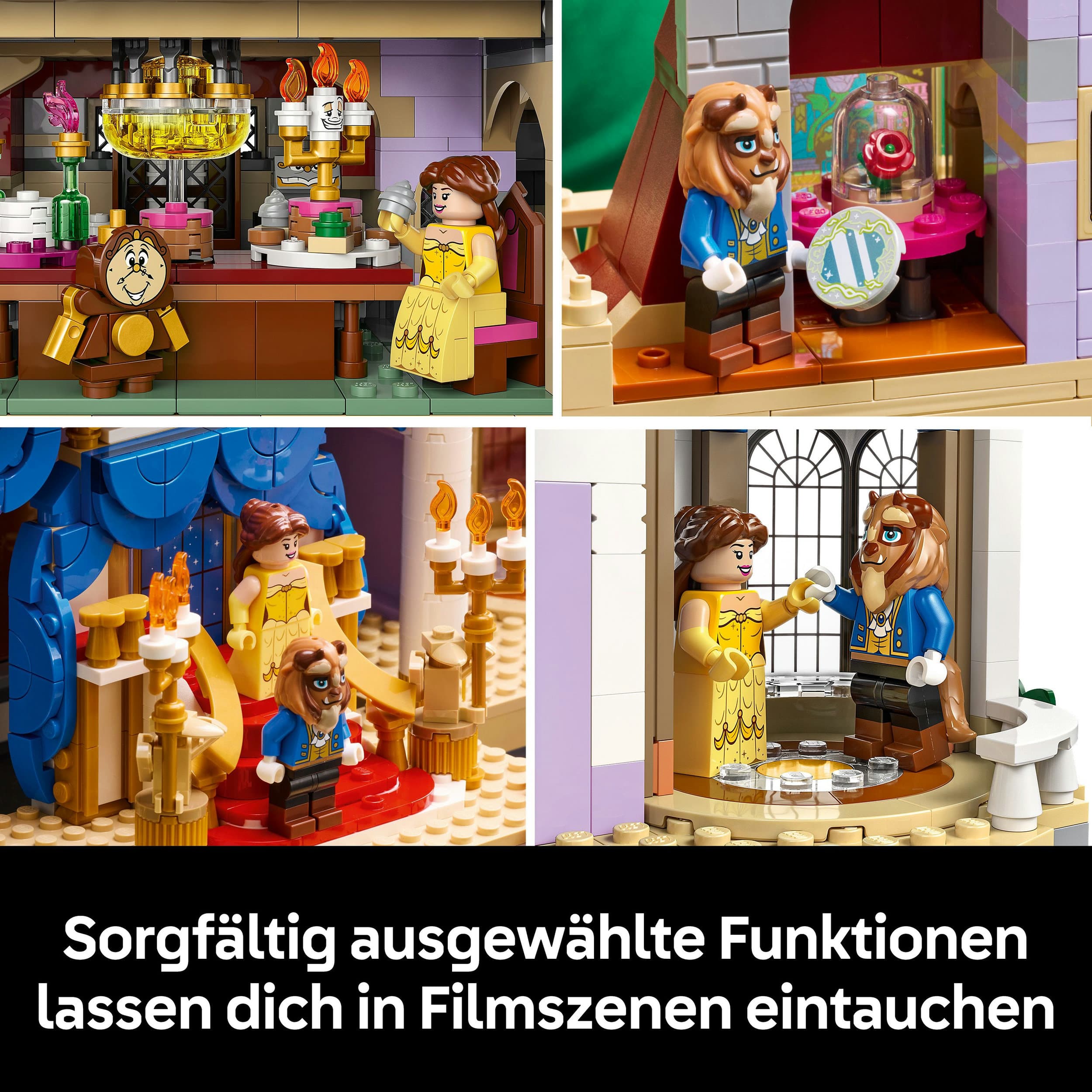 Produktbild LEGO ǀ Disney Princess Das Schloss aus „Die Schöne und das Biest“ 43263 6 von 10