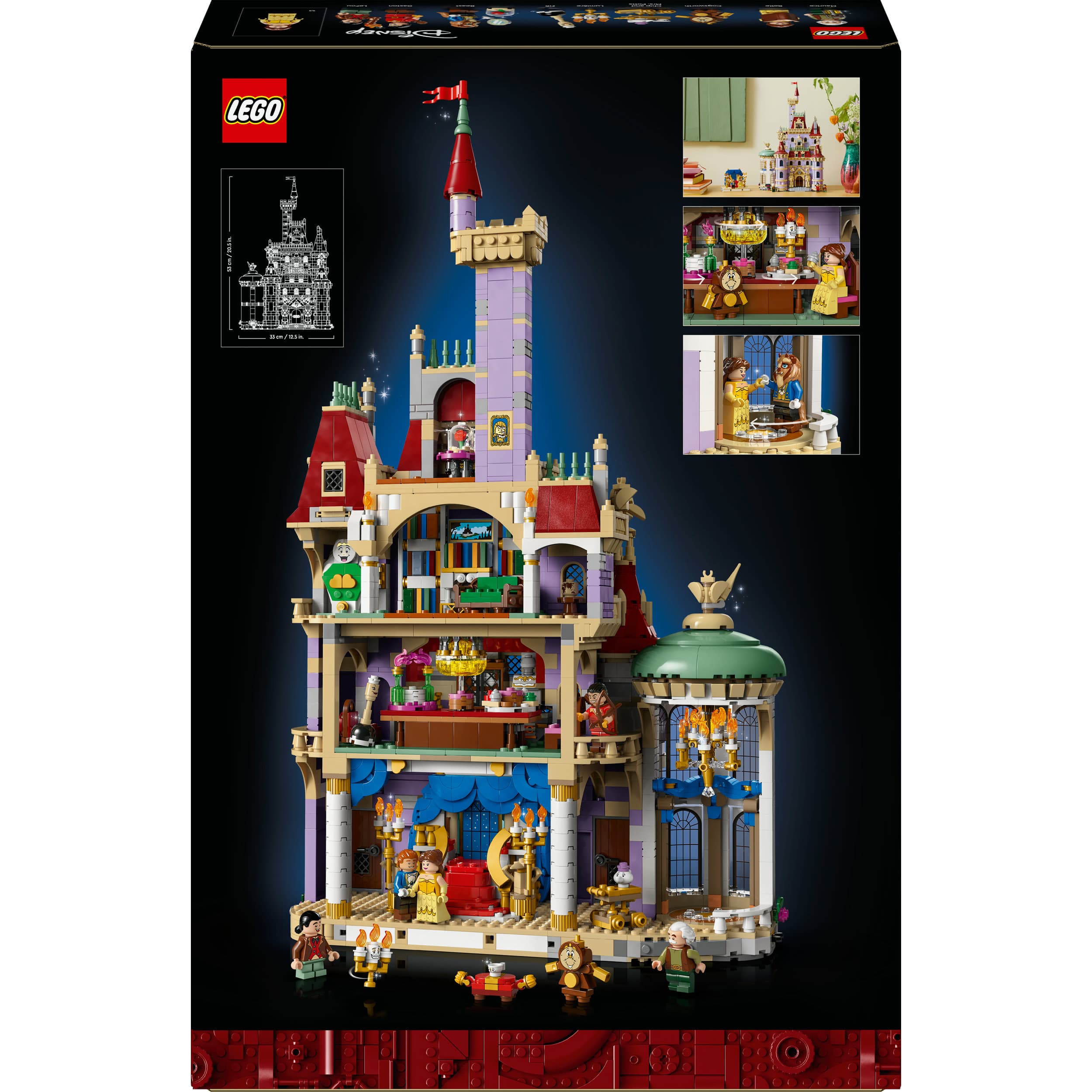 Produktbild LEGO ǀ Disney Princess Das Schloss aus „Die Schöne und das Biest“ 43263 2 von 10