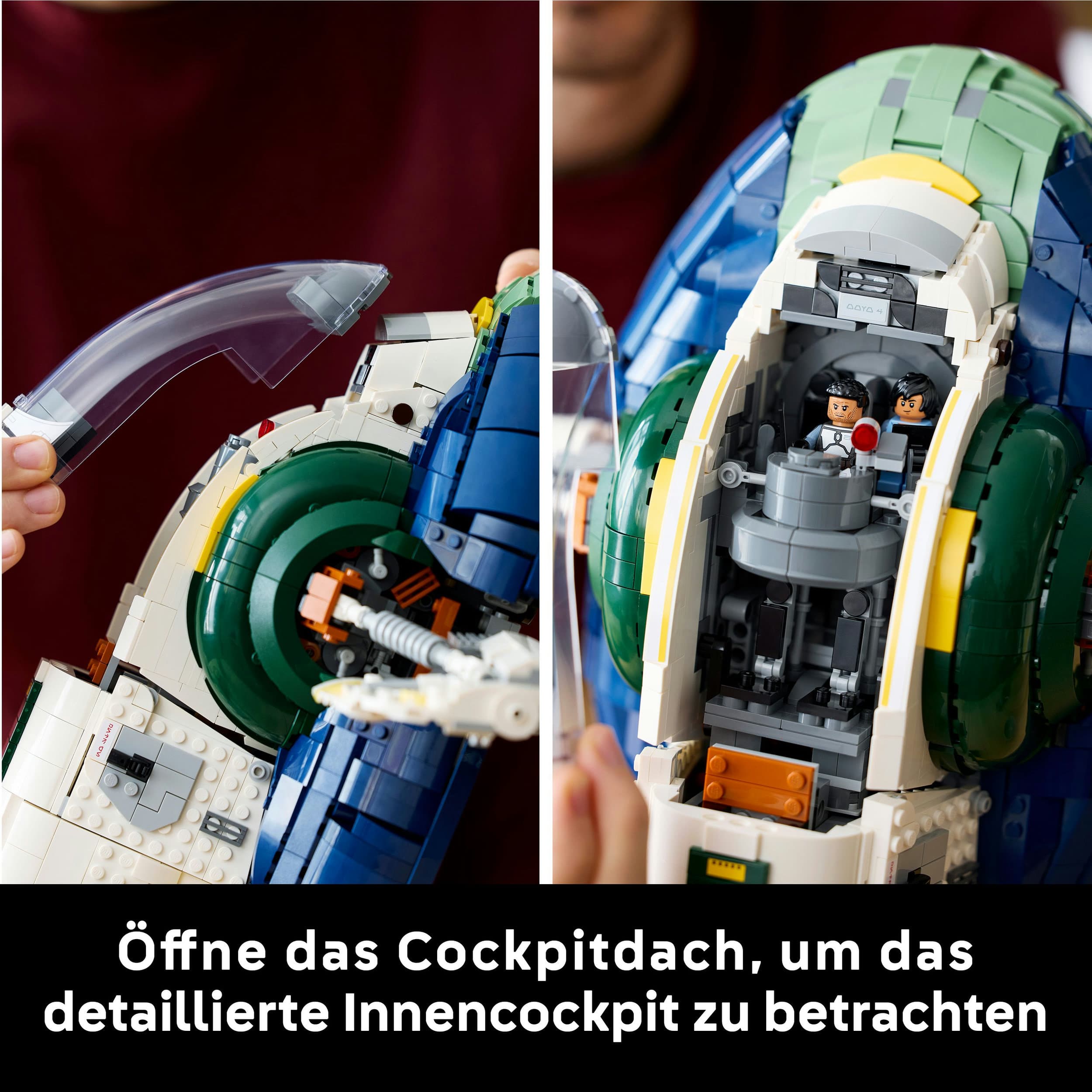 Produktbild LEGO Star Wars Jango Fetts Sternenschiff der Firespray-Klasse 75409 6 von 10