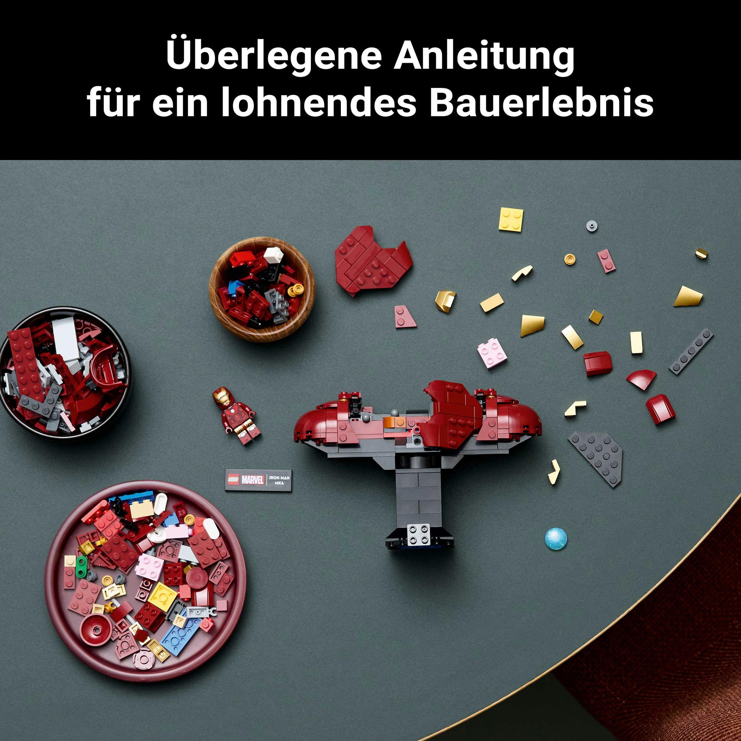 Produktbild LEGO ǀ Marvel Iron Man MK4 Büste - Bauset für Erwachsene - 76327 6 von 7