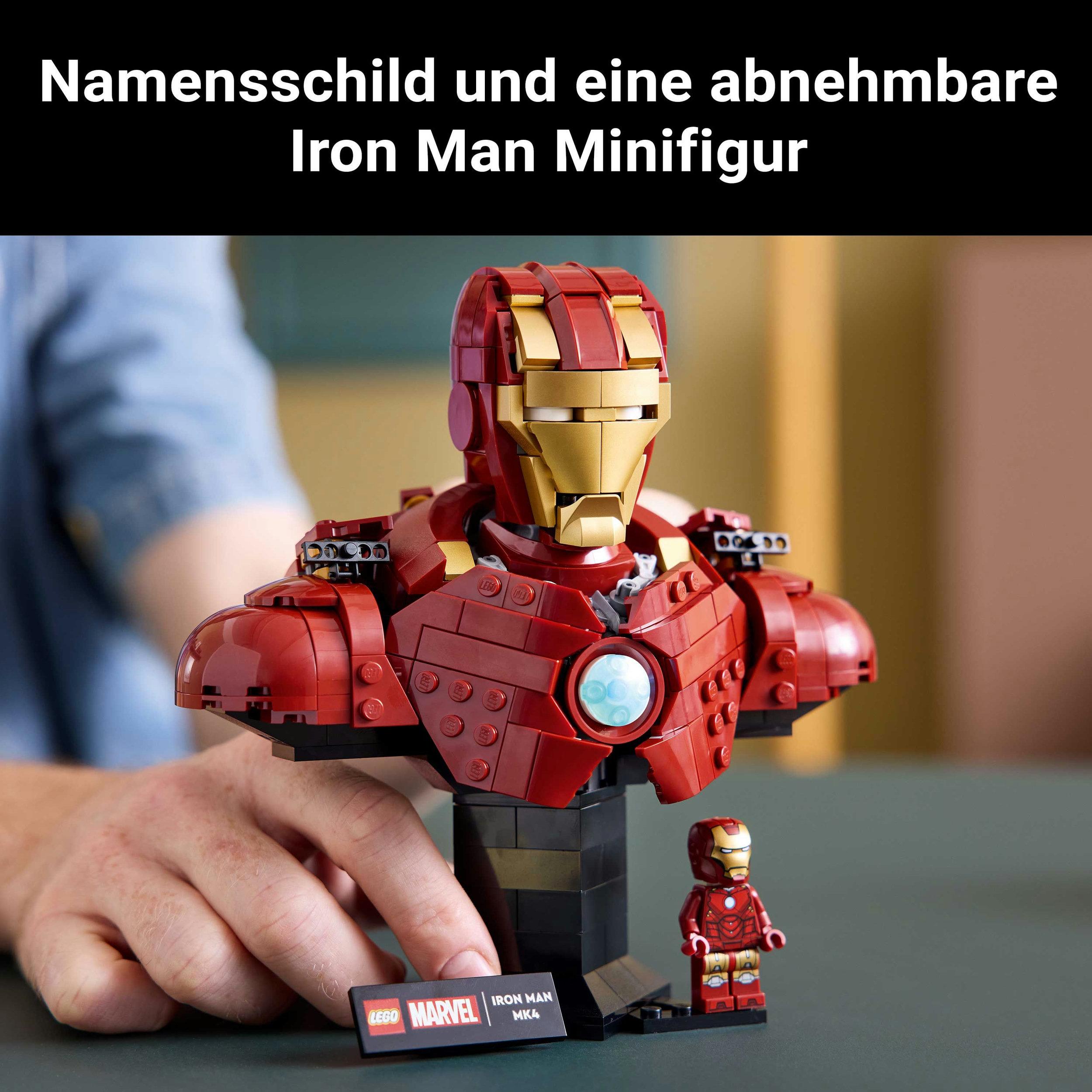Produktbild LEGO ǀ Marvel Iron Man MK4 Büste - Bauset für Erwachsene - 76327 4 von 7