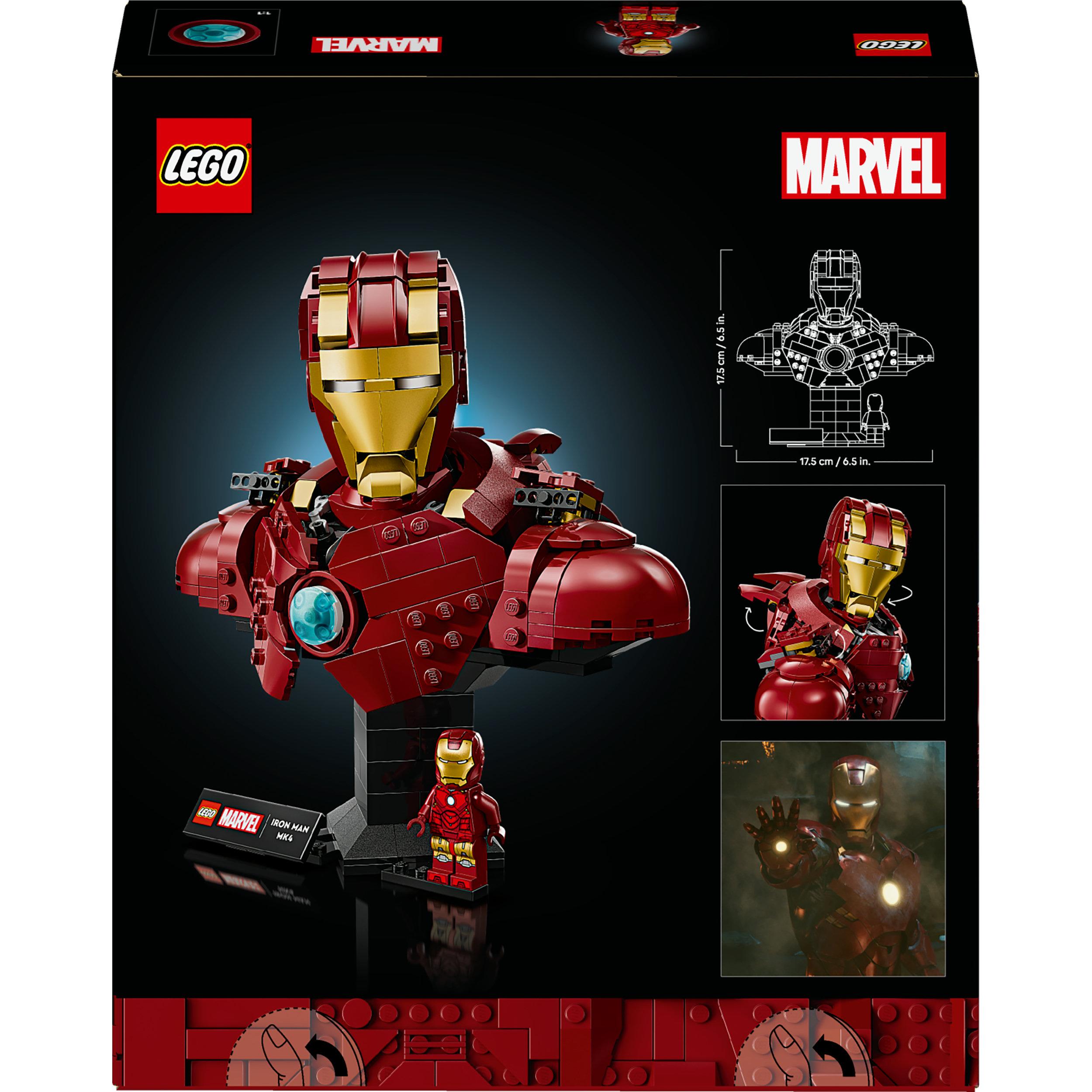 Produktbild LEGO ǀ Marvel Iron Man MK4 Büste - Bauset für Erwachsene - 76327 2 von 7
