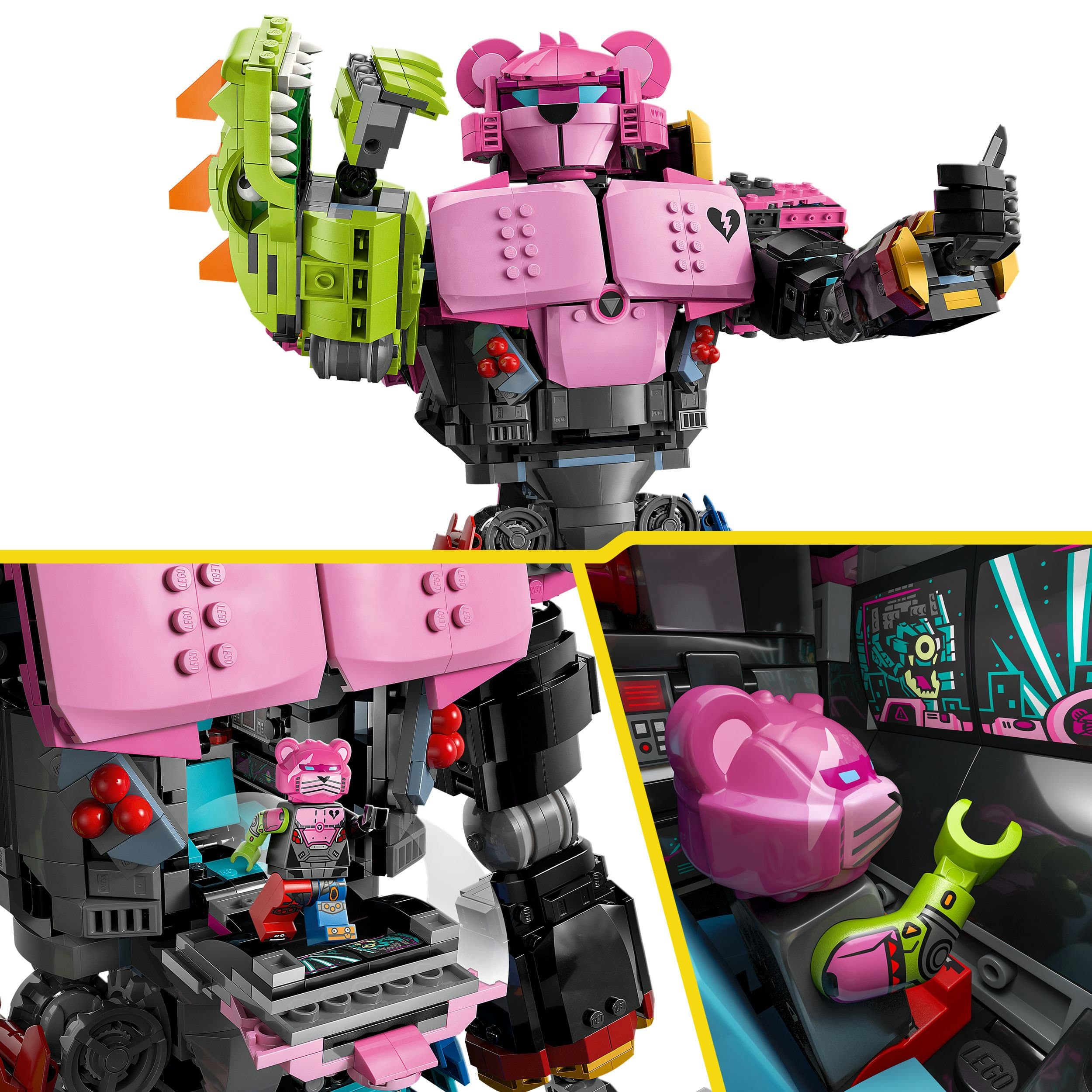 Produktbild LEGO Fortnite 77078 Mecha-Anführer, Spielset für Erwachsene mit Figur 4 von 7