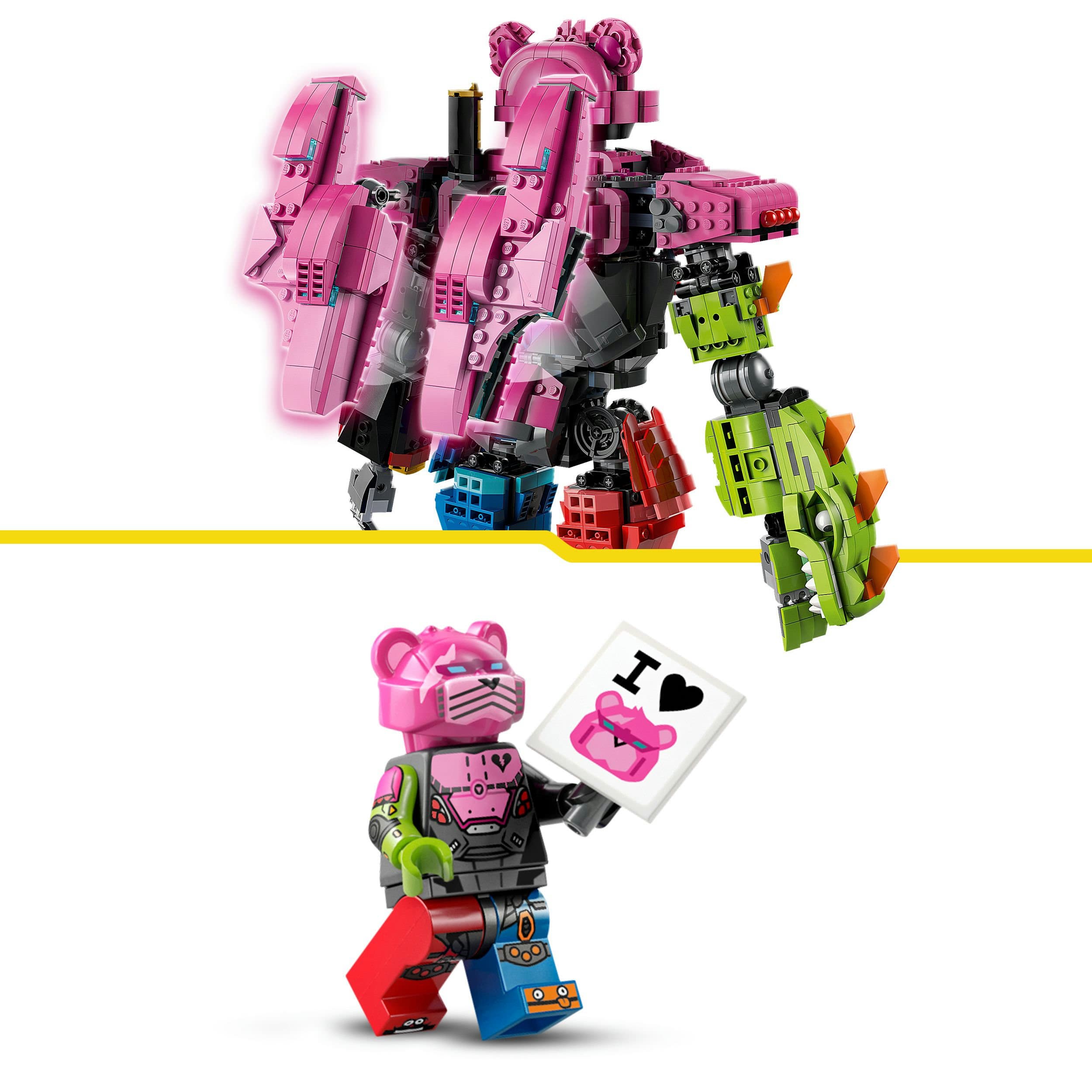 Produktbild LEGO Fortnite 77078 Mecha-Anführer, Spielset für Erwachsene mit Figur 3 von 7