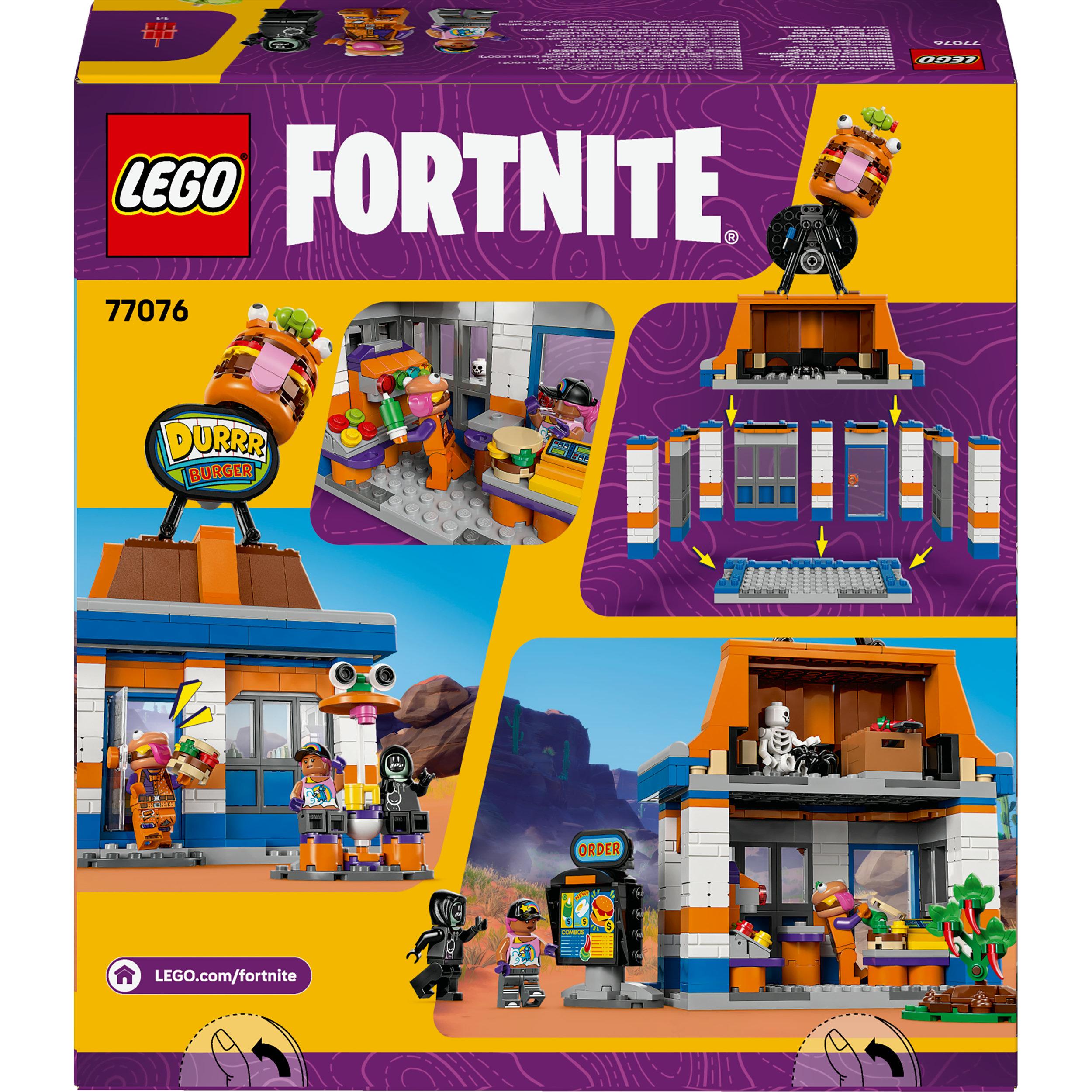 Produktbild LEGO Fortnite 77076 Durrr Burger Restaurant, Gaming-Geschenk mit Figuren 2 von 7