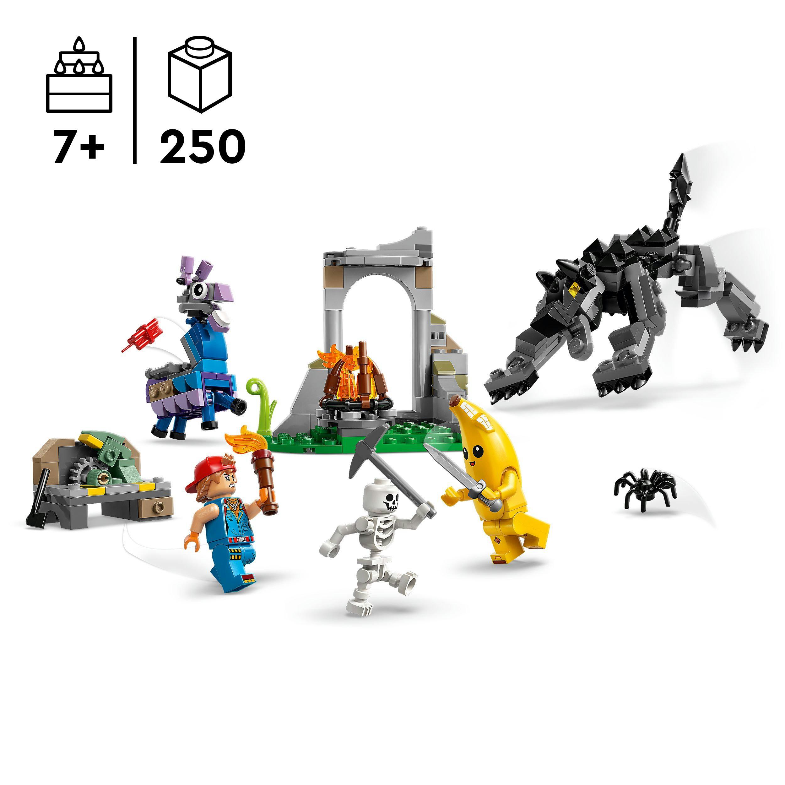 Produktbild LEGO Fortnite 77075 Das Lager von Schali und der Zündkerzenkünstlerin 6 von 7