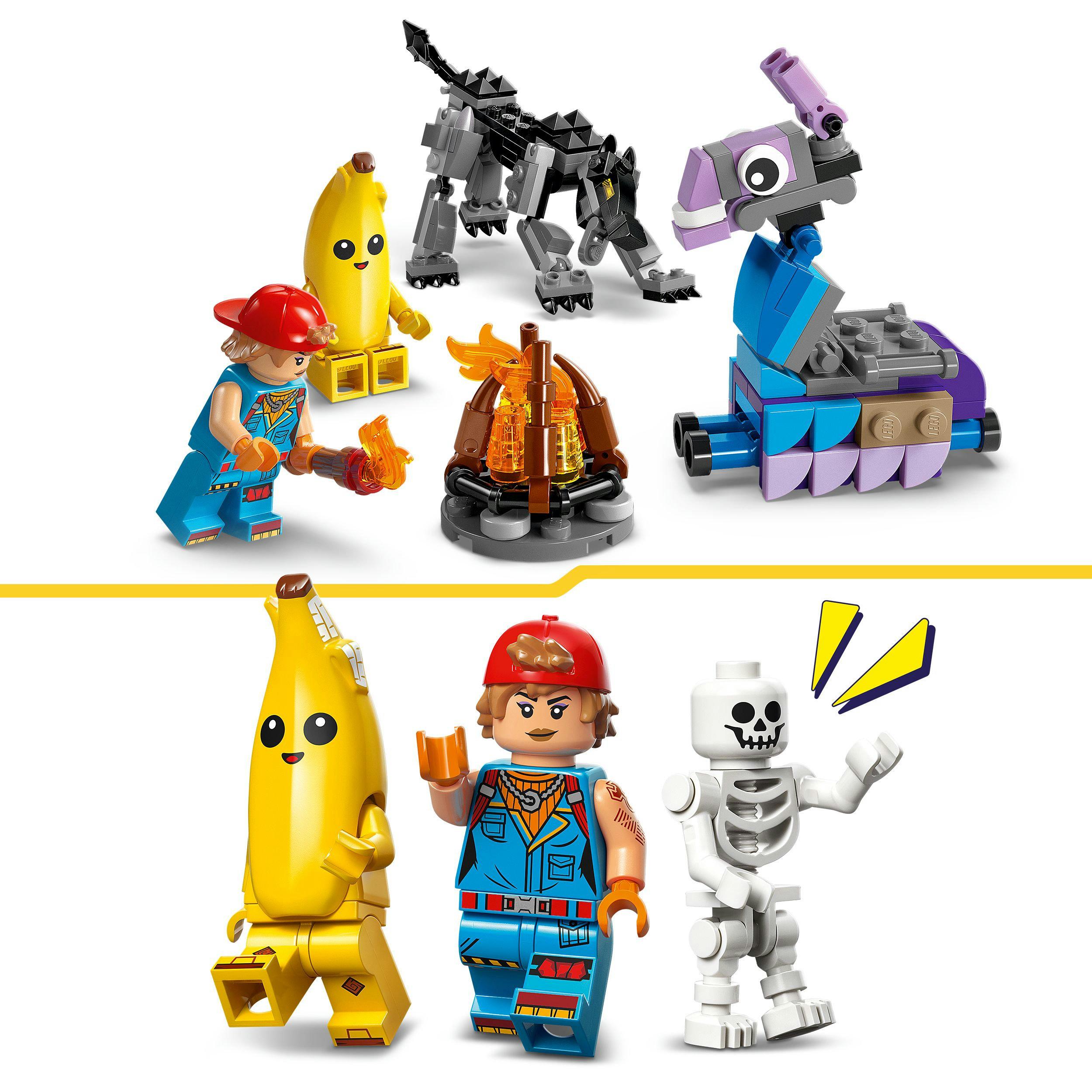 Produktbild LEGO Fortnite 77075 Das Lager von Schali und der Zündkerzenkünstlerin 4 von 7