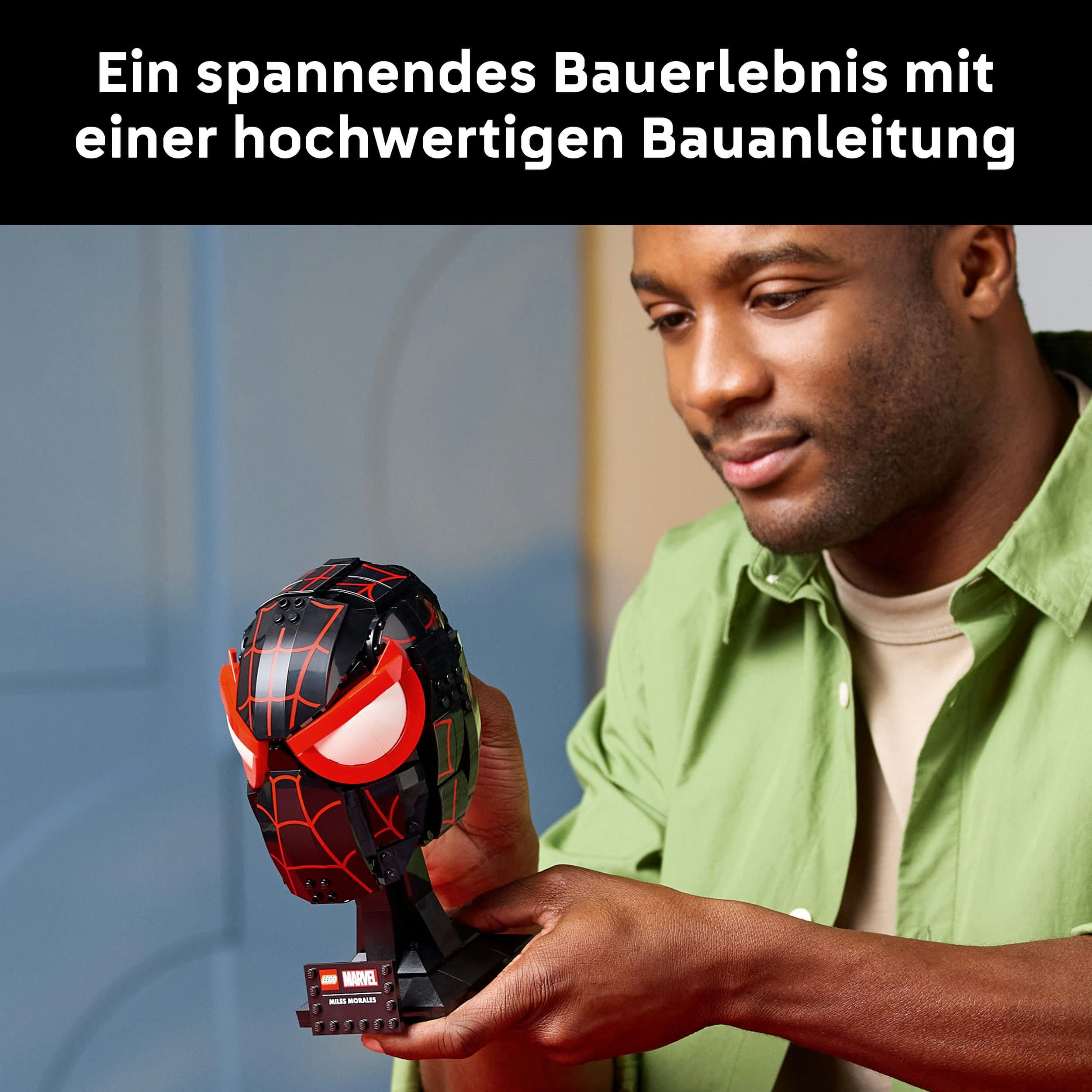 Produktbild LEGO Marvel 76329 Miles Morales' Maske 3 von 10