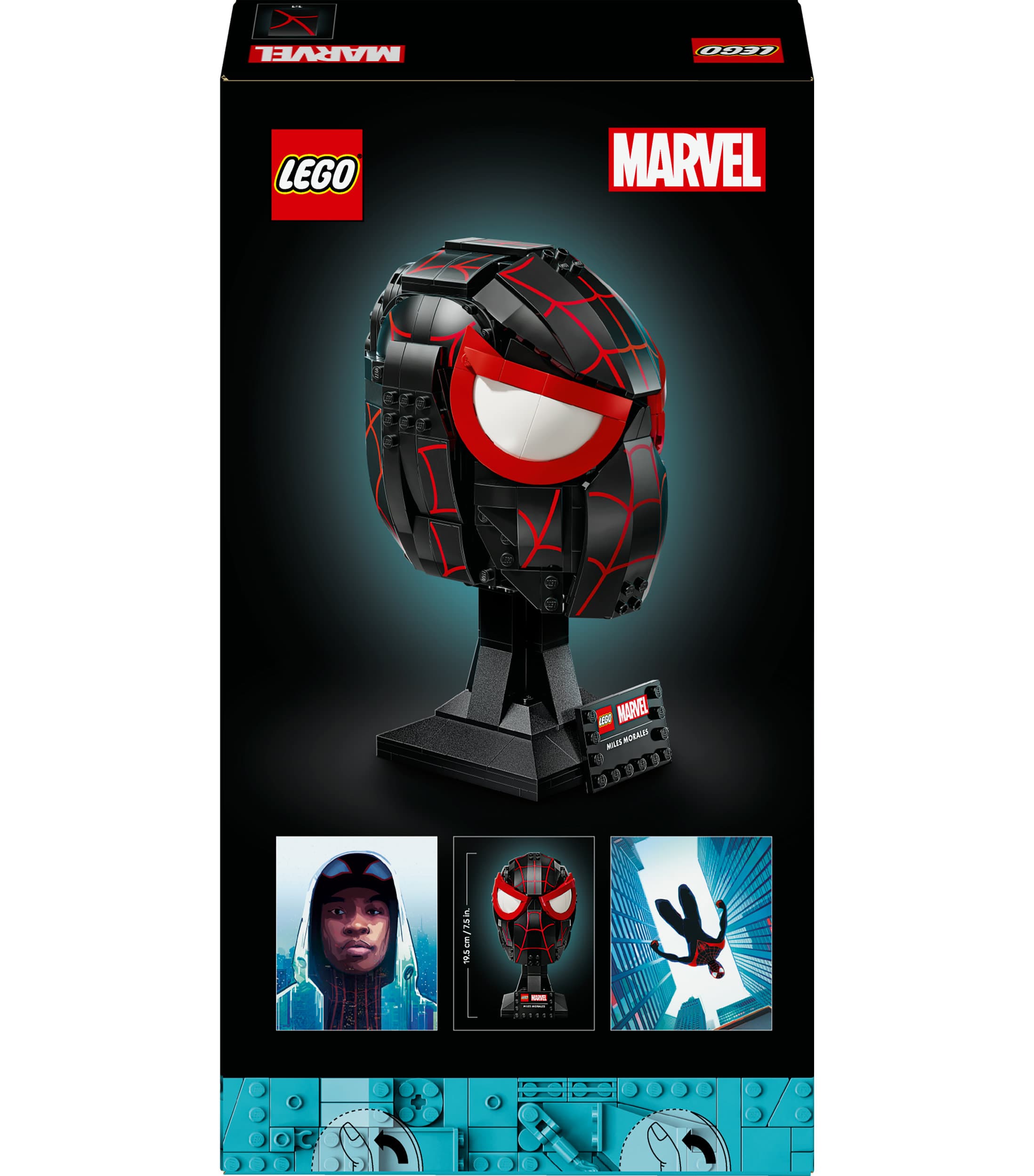 Produktbild LEGO Marvel 76329 Miles Morales' Maske 2 von 10